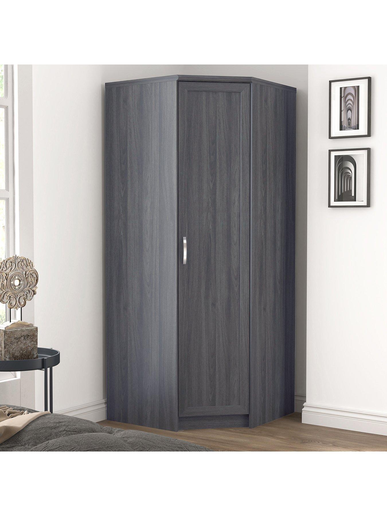 Oak deals corner wardrobe