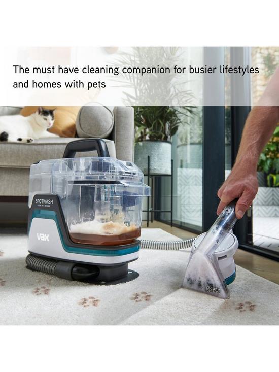 stillFront image of vax-spotwash-home-pet-design-spot-cleaner