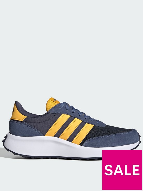 front image of adidas-sportswear-mens-run-70s-trainers-grey