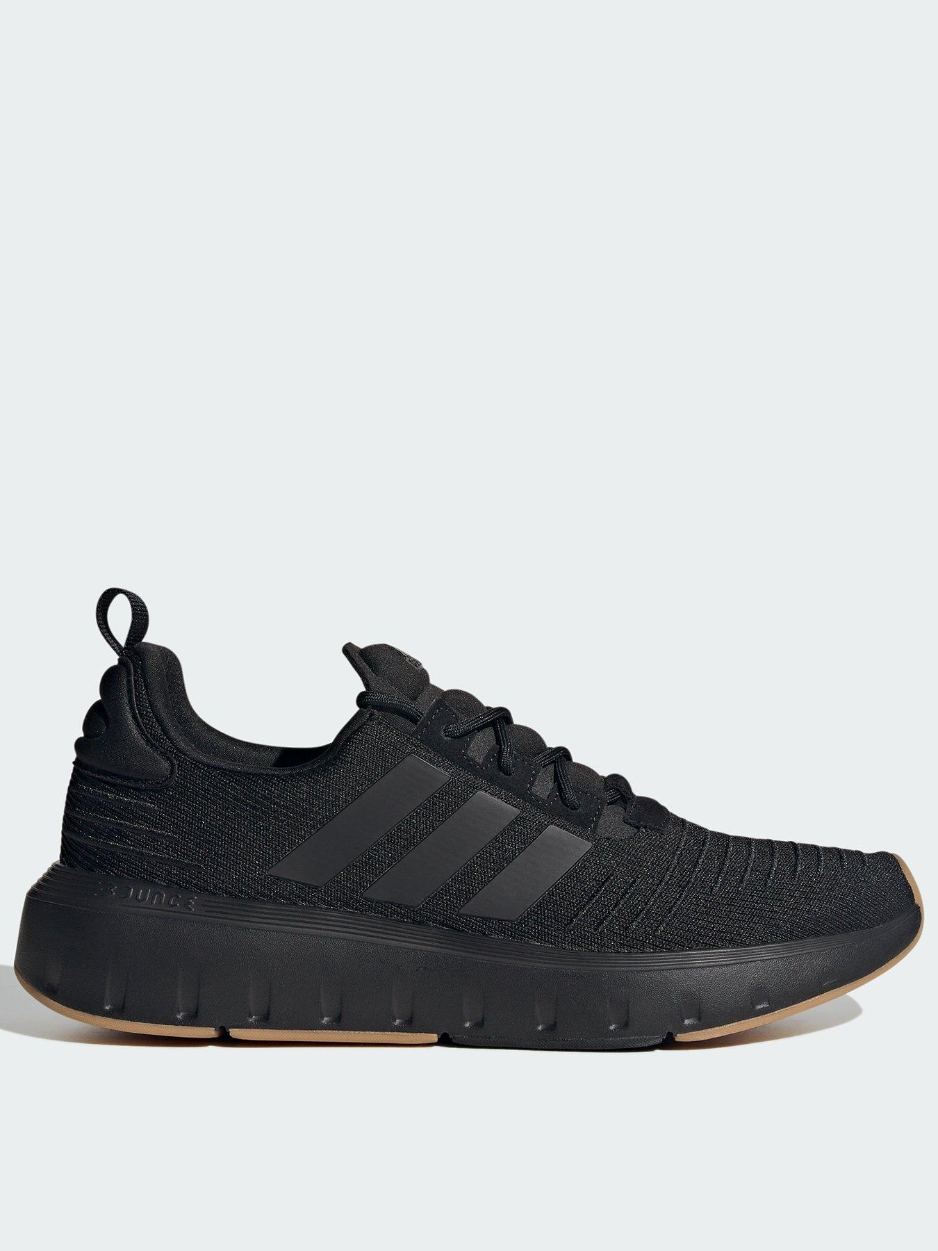 Adidas trainers black mens sale