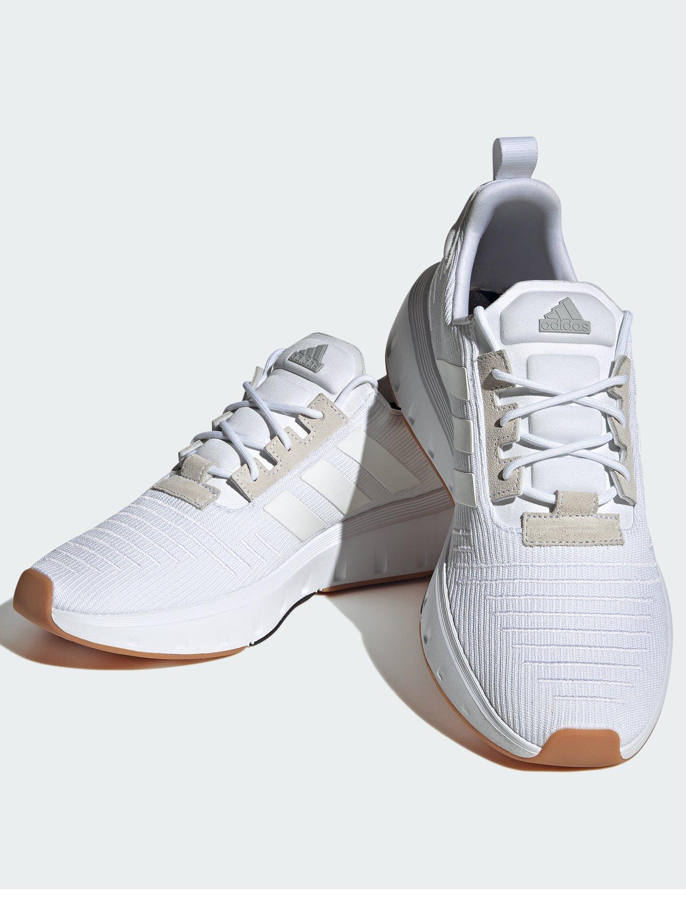 Adidas originals swift run white clearance mens