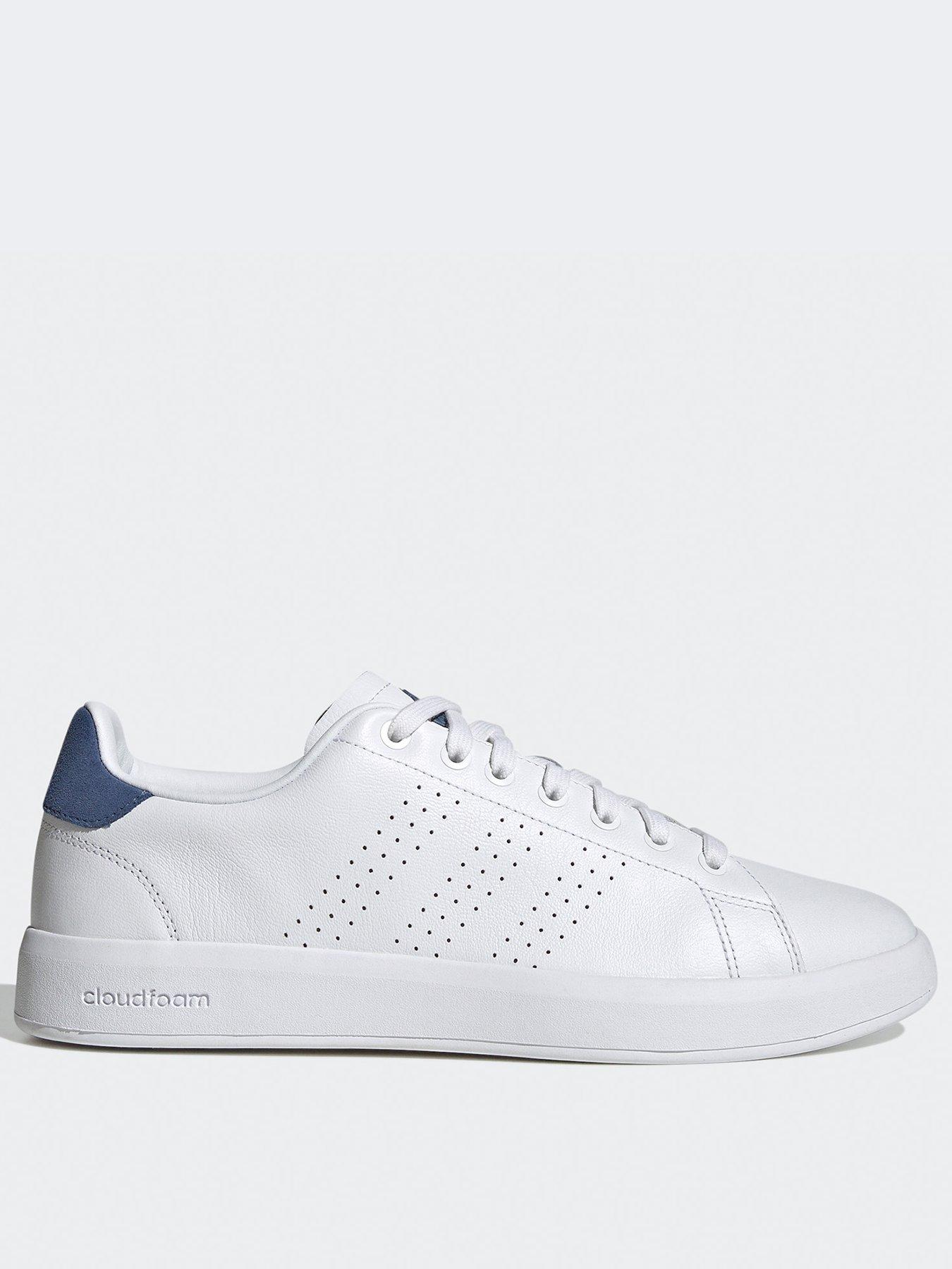 White adidas hot sale cloudfoam advantage