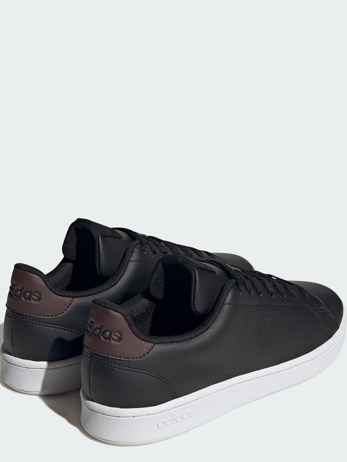 Adidas advantage clean black mens online