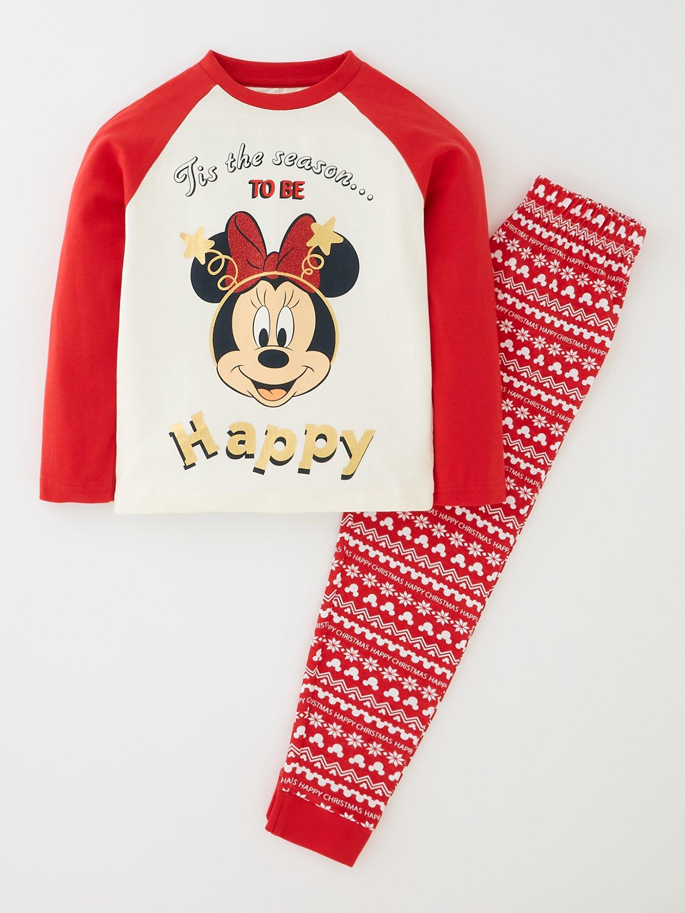 Minnie mouse christmas discount pjs