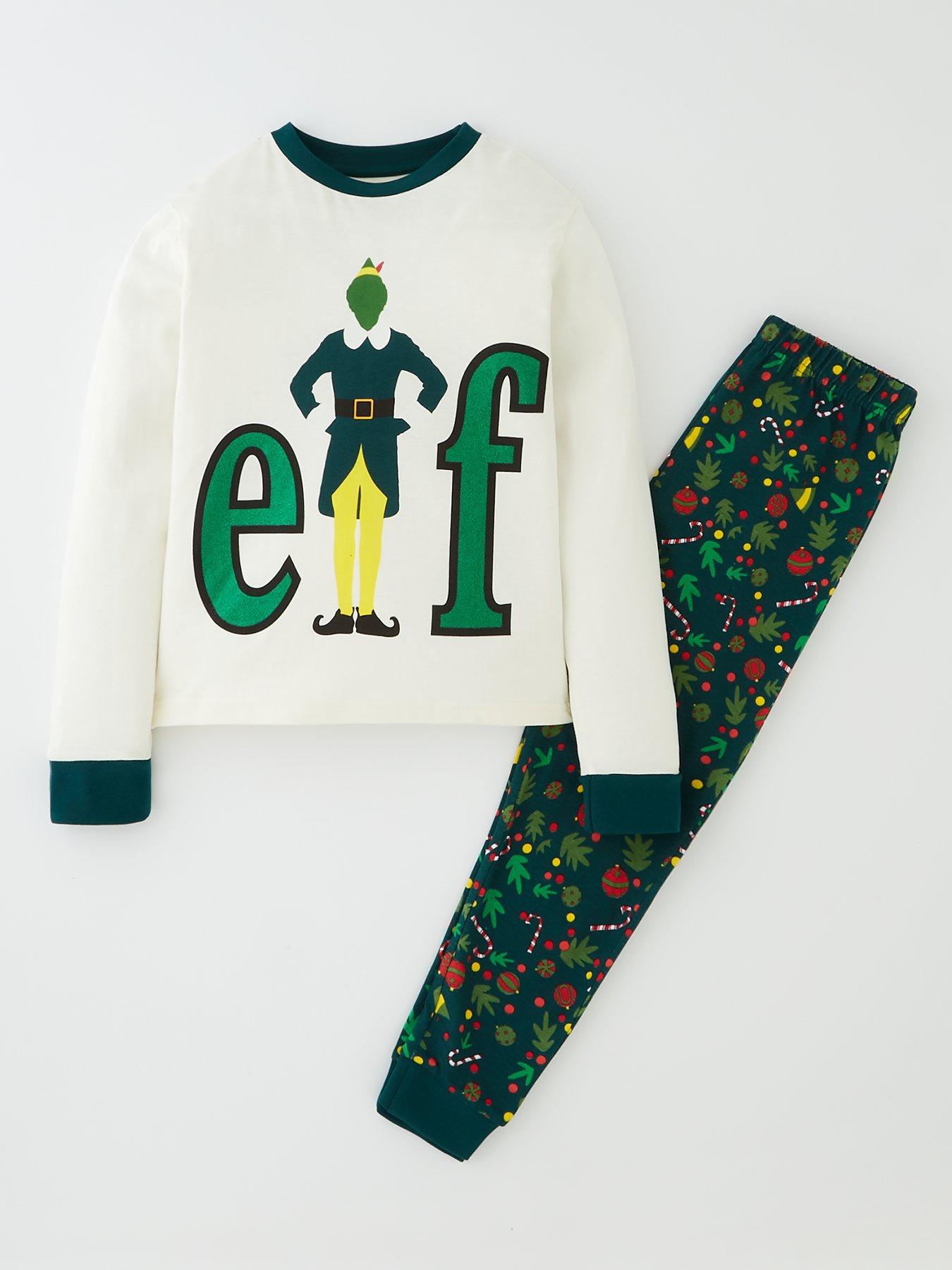 Kids elf online pyjamas