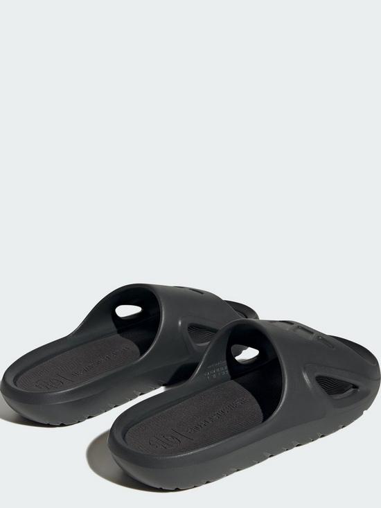 stillFront image of adidas-sportswear-mens-adicane-sliders-black