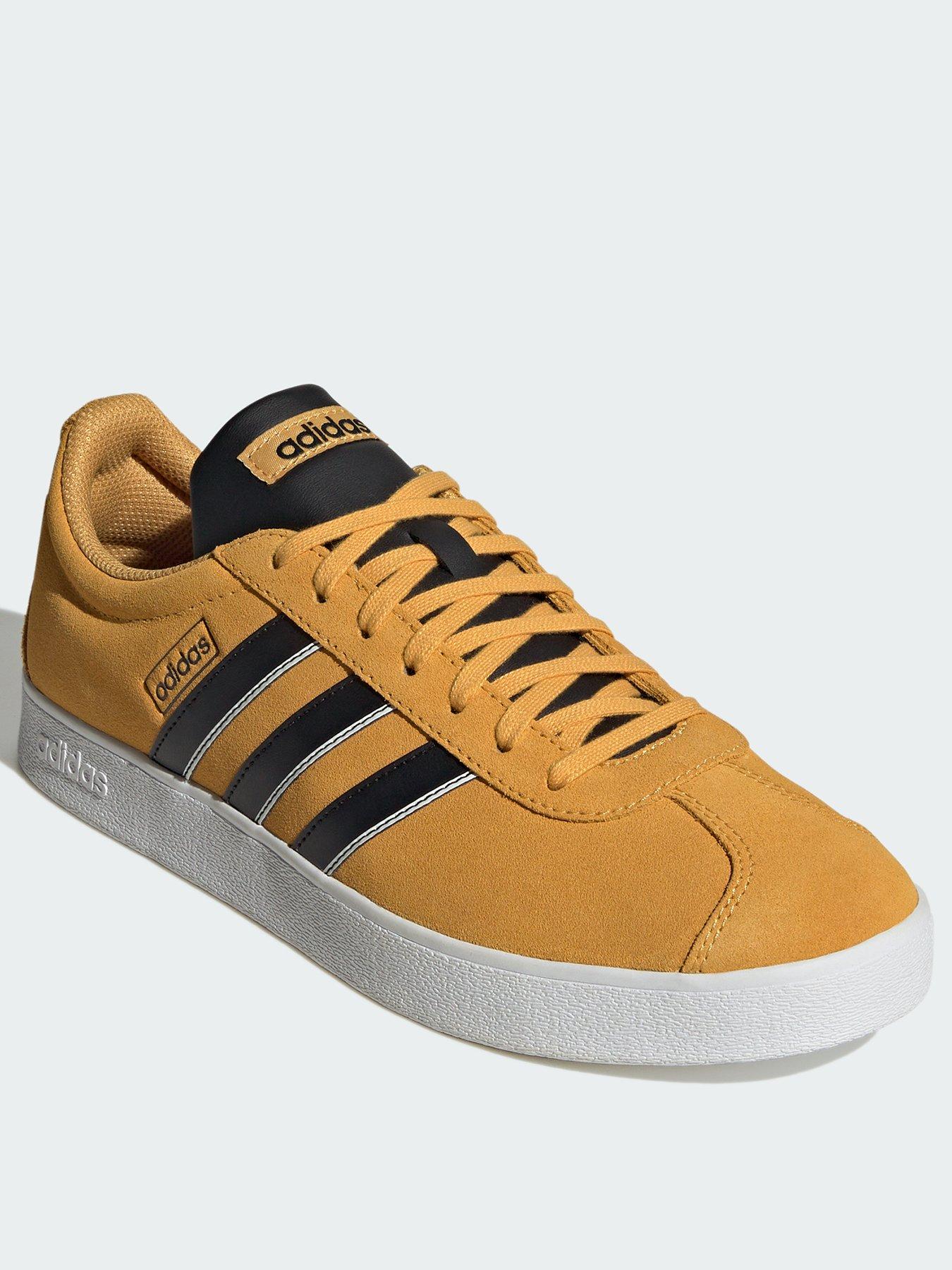 Yellow adidas 2024 trainers mens