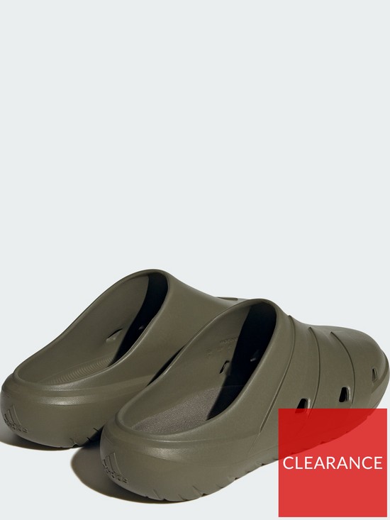 stillFront image of adidas-sportswear-mens-adicane-clogs-green