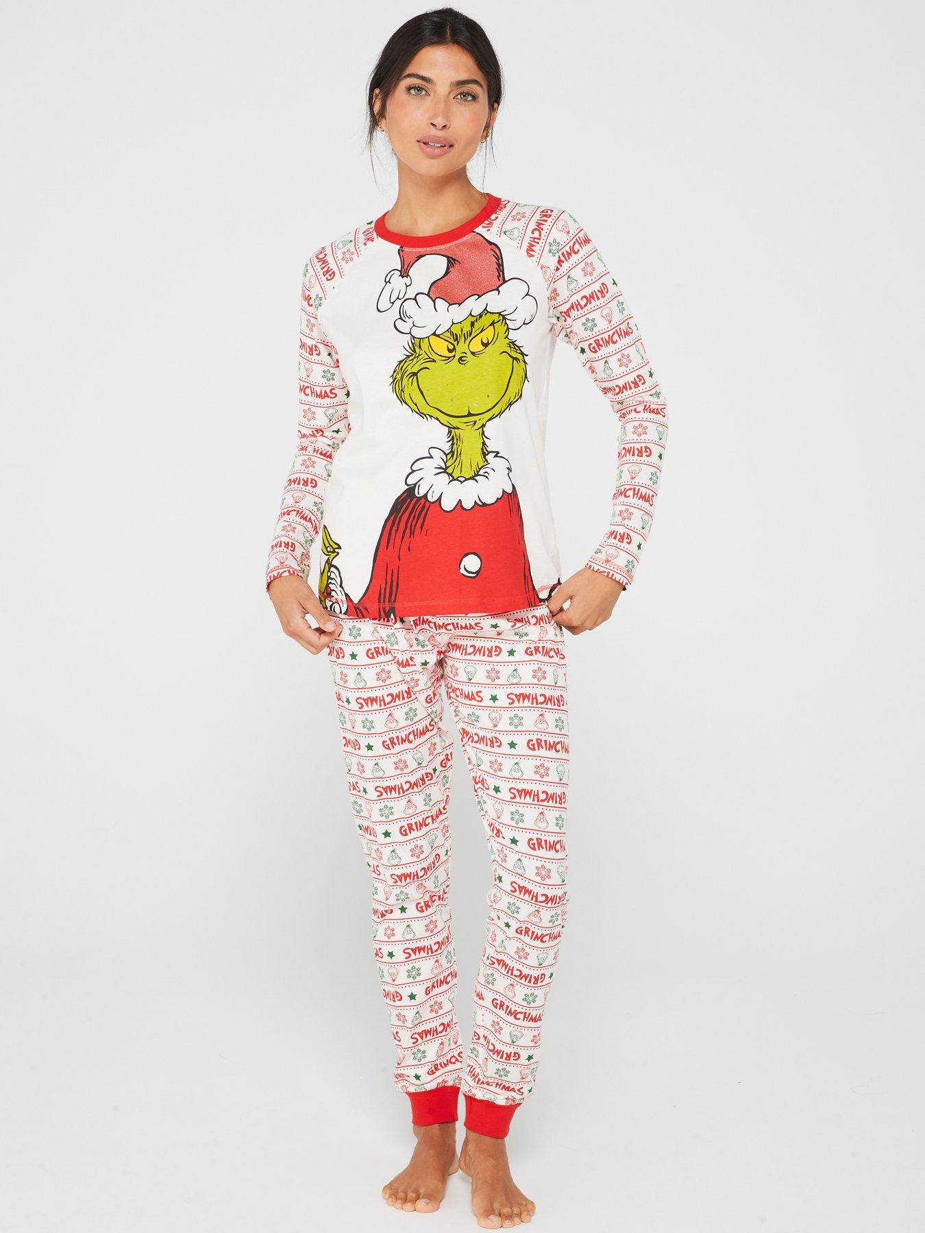 The grinch family pyjamas hot sale