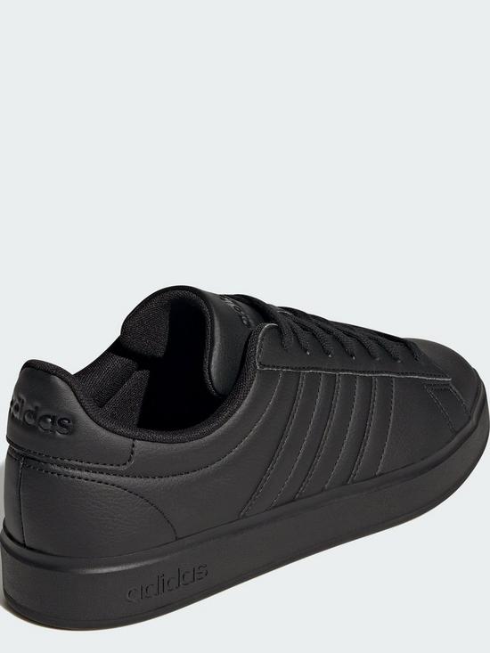 stillFront image of adidas-sportswear-mens-grand-court-20-trainers-black