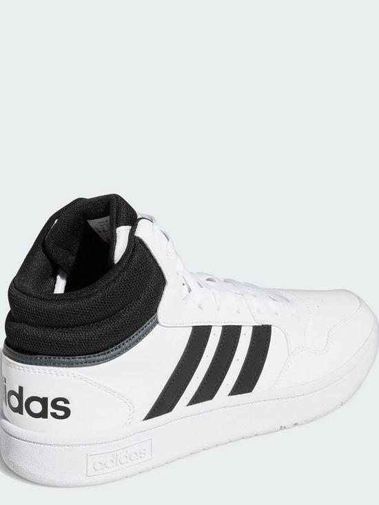 stillFront image of adidas-sportswear-mens-hoops-30-mid-trainers-black