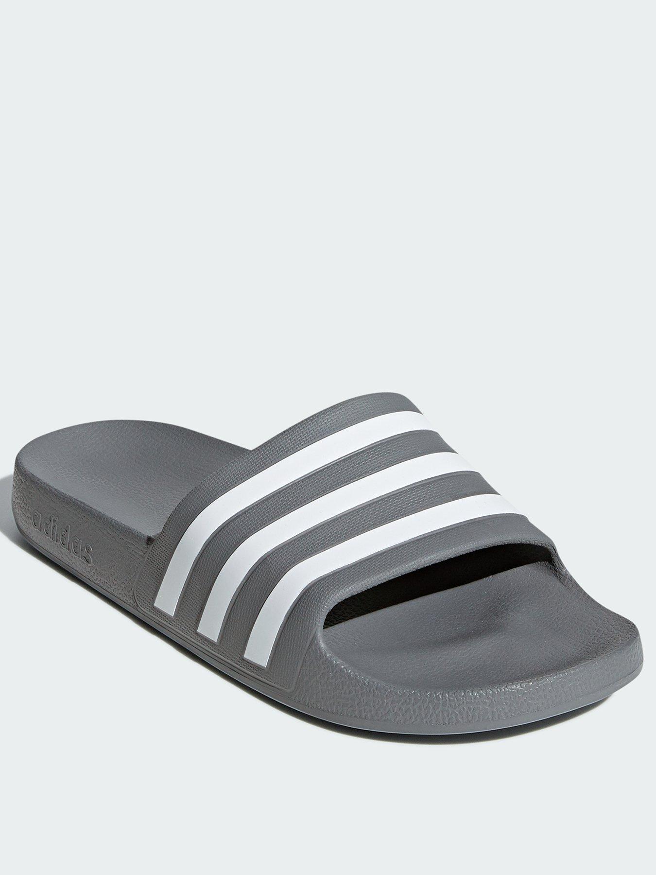 Adidas 2024 grey sliders