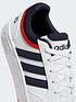  image of adidas-sportswear-mens-hoops-30-trainers-whitenavy