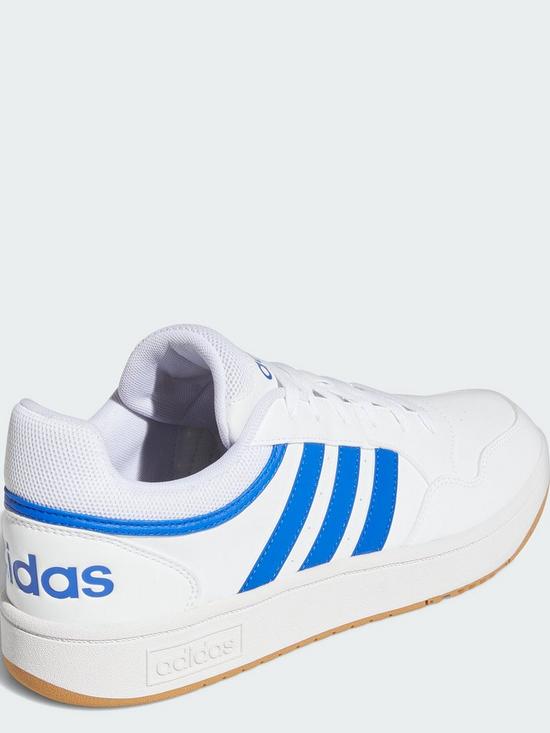 stillFront image of adidas-sportswear-mens-hoops-30-trainers-whiteblue