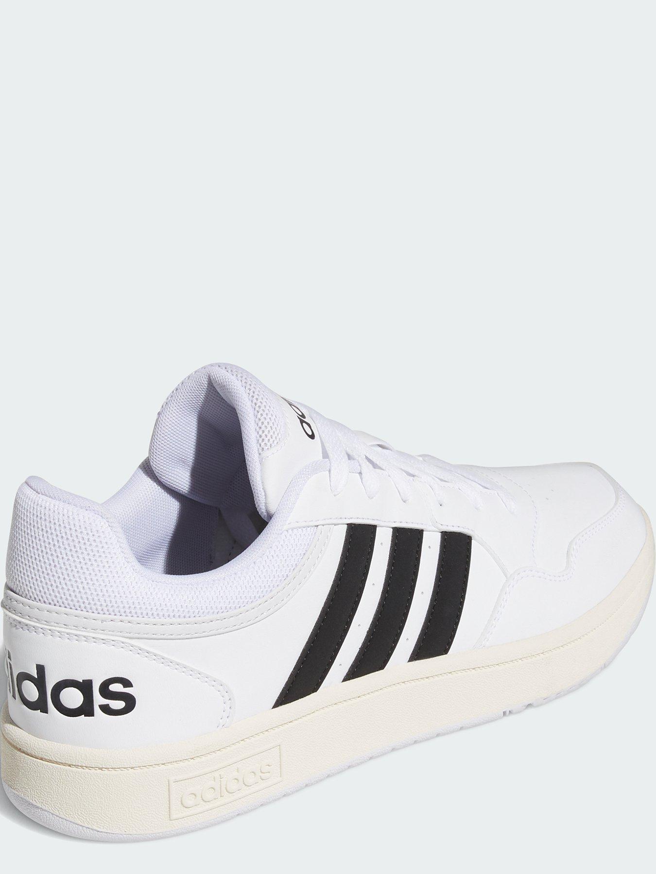 adidas Sportswear Men's Hoops 3.0 Trainers - White | very.co.uk