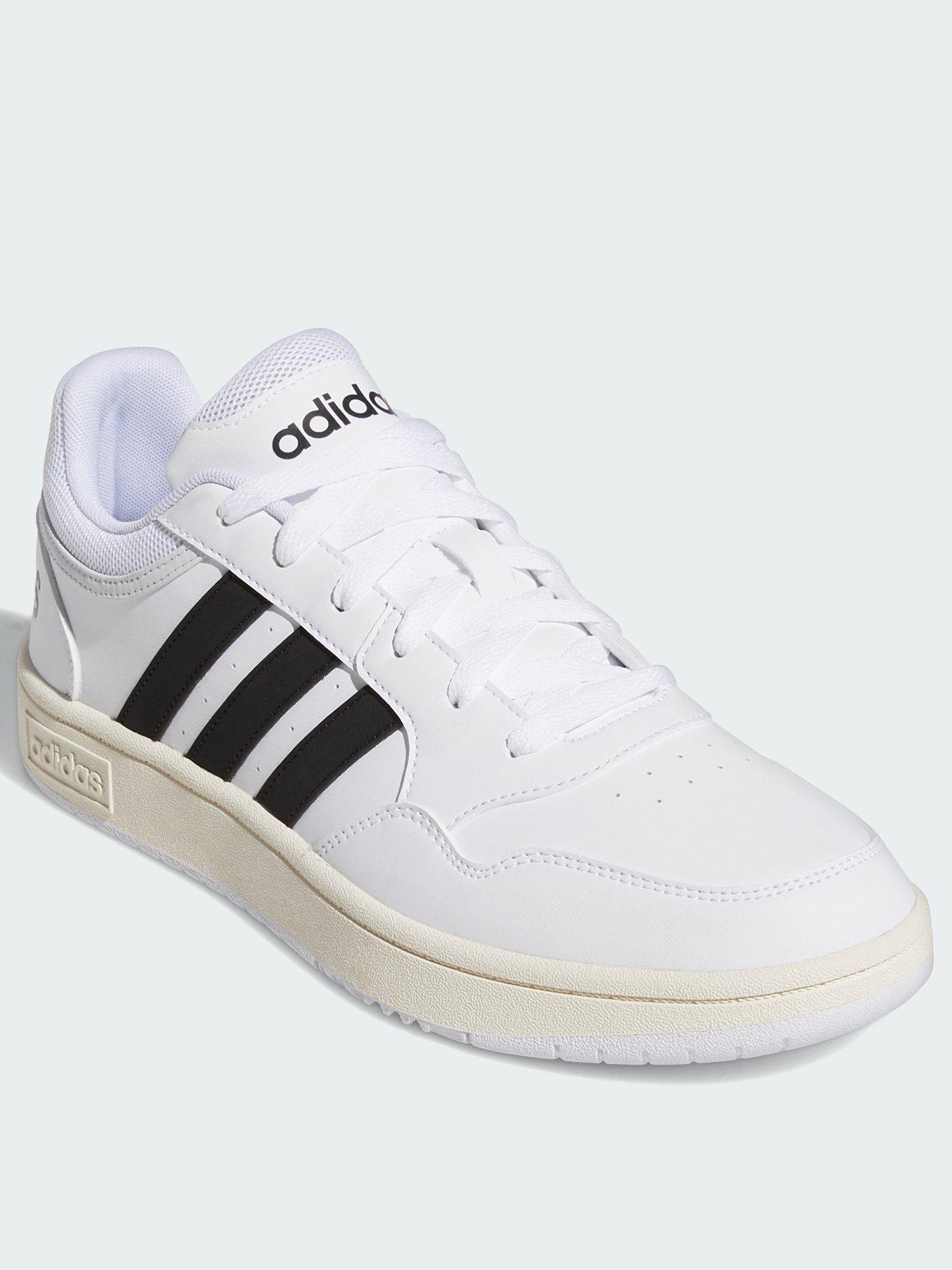 Image 3 of 6 of adidas Sportswear Mens Hoops 3.0 Trainers - White/Black