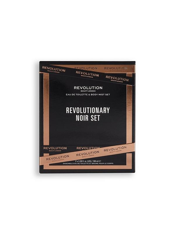 Image 4 of 4 of Revolution Beauty London Revolution Revolutionary Noir EDT & Body Mist Set