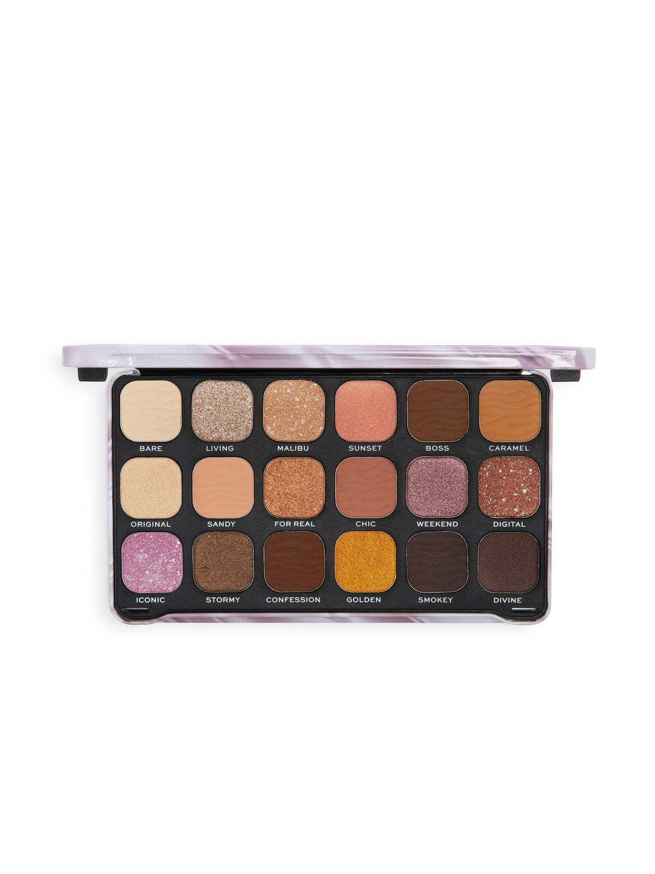 Image 2 of 6 of Revolution Beauty London Revolution Forever Flawless Shadow Palette Nude Silk