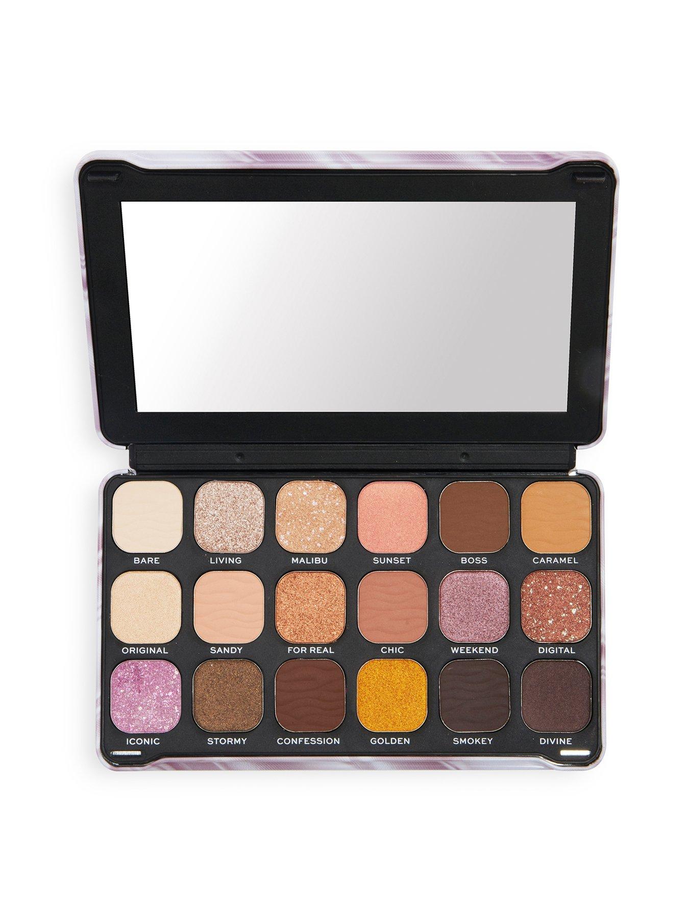 Image 4 of 6 of Revolution Beauty London Revolution Forever Flawless Shadow Palette Nude Silk