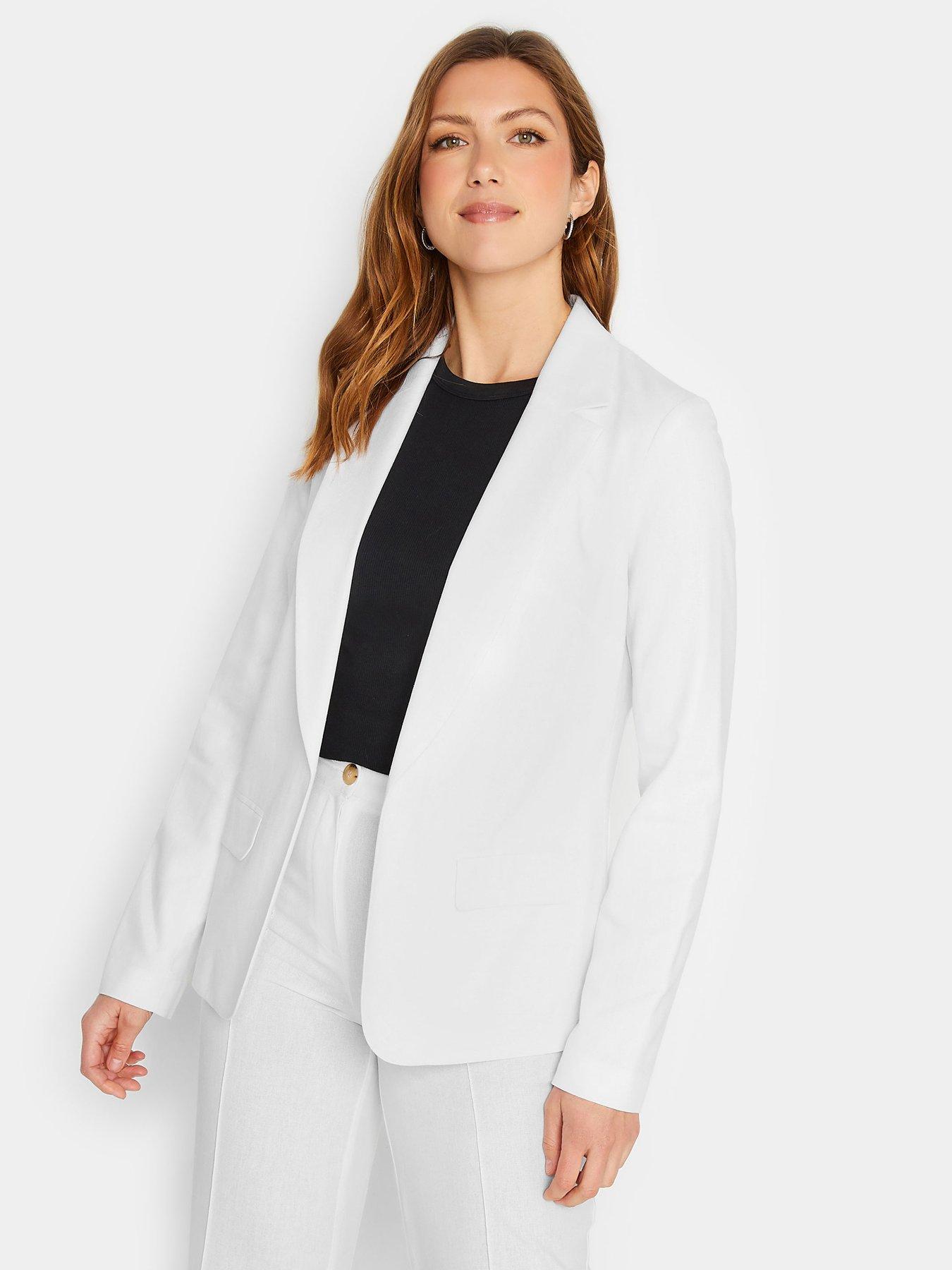 Small hot sale white blazer