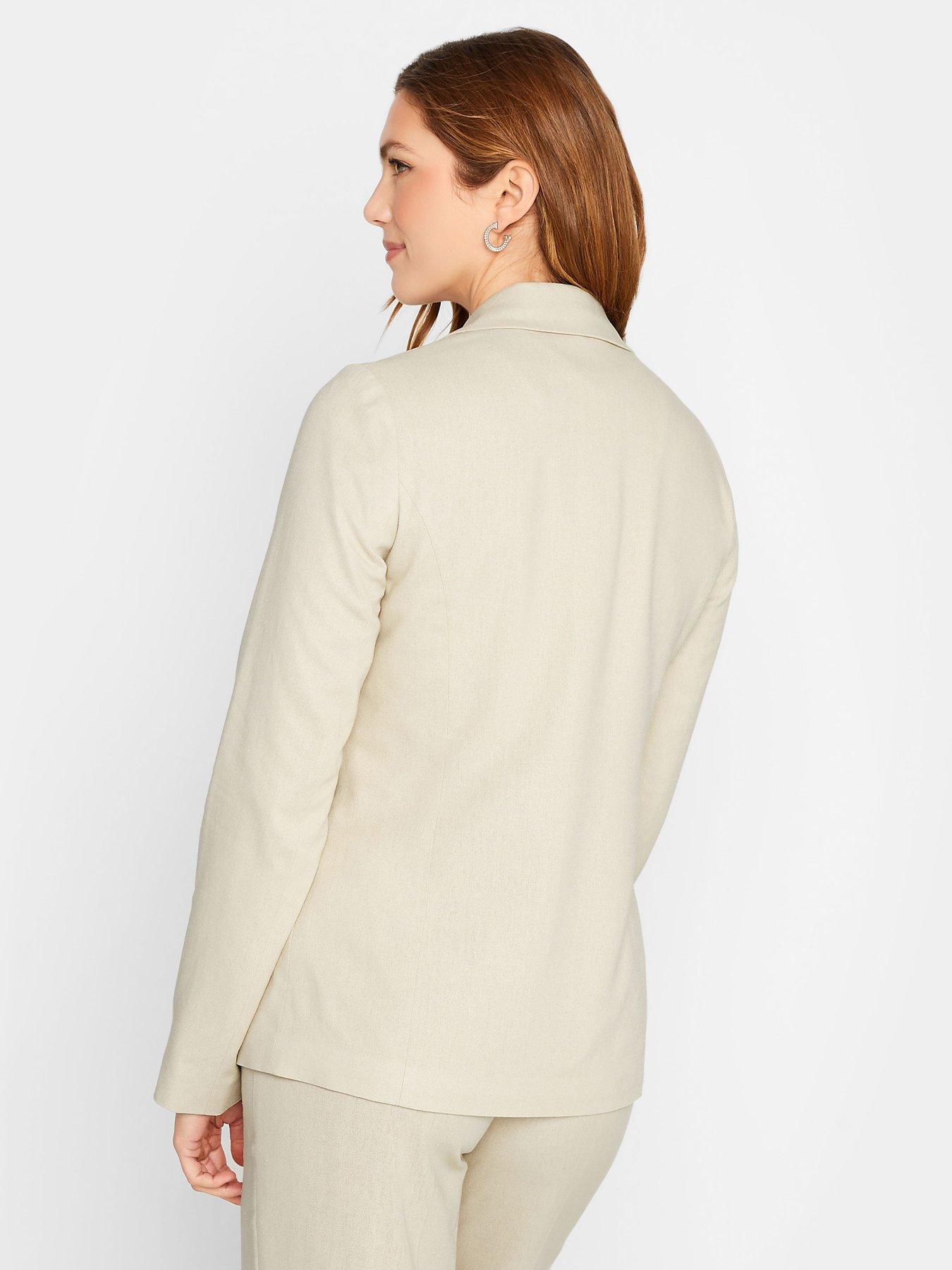 Stone on sale linen jacket