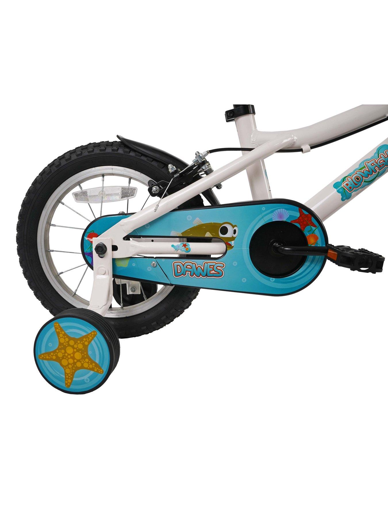 Image 3 of 7 of Dawes Blowfish 14" Wheel Kids Bike - White