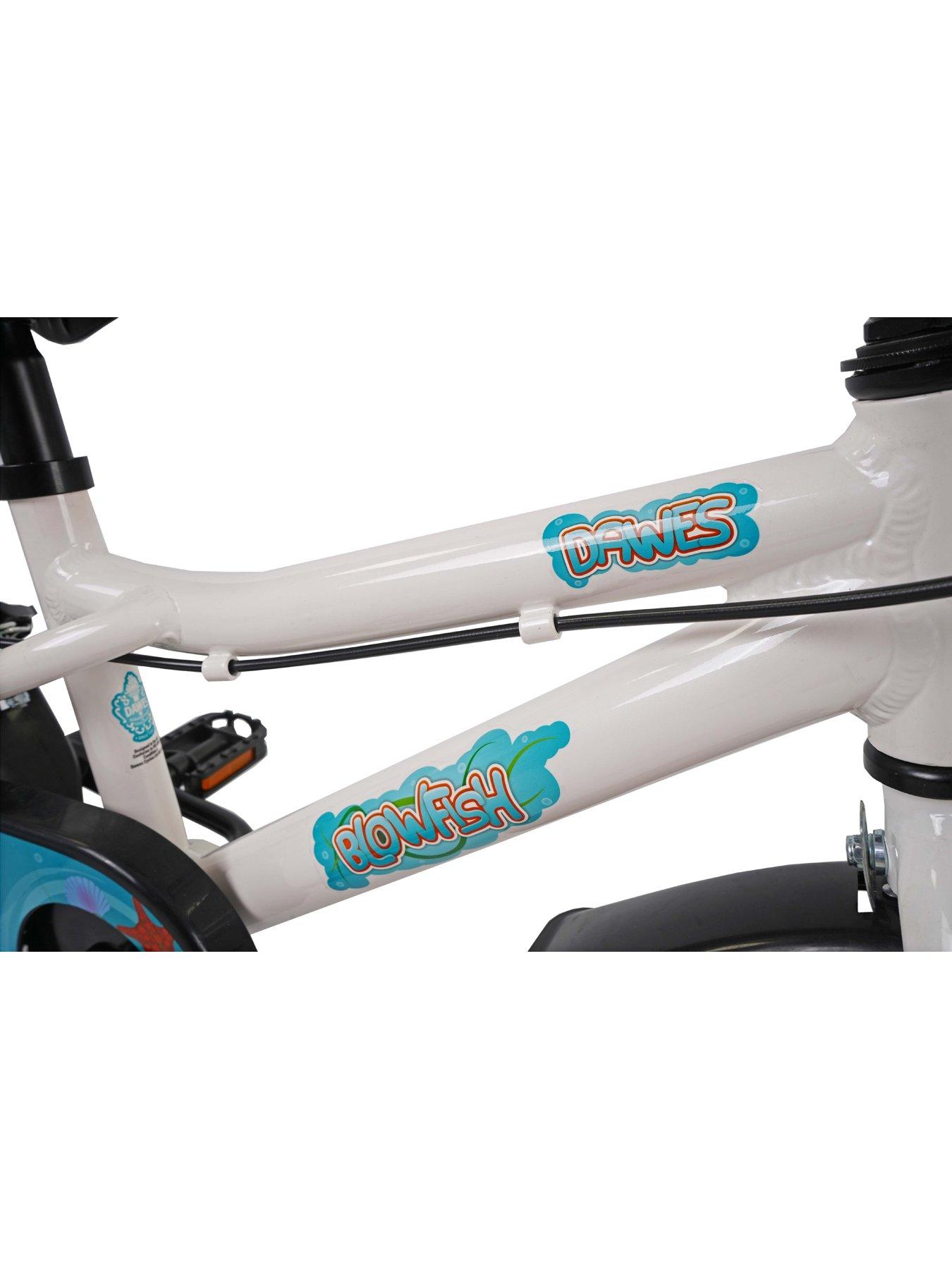 Image 4 of 7 of Dawes Blowfish 14" Wheel Kids Bike - White