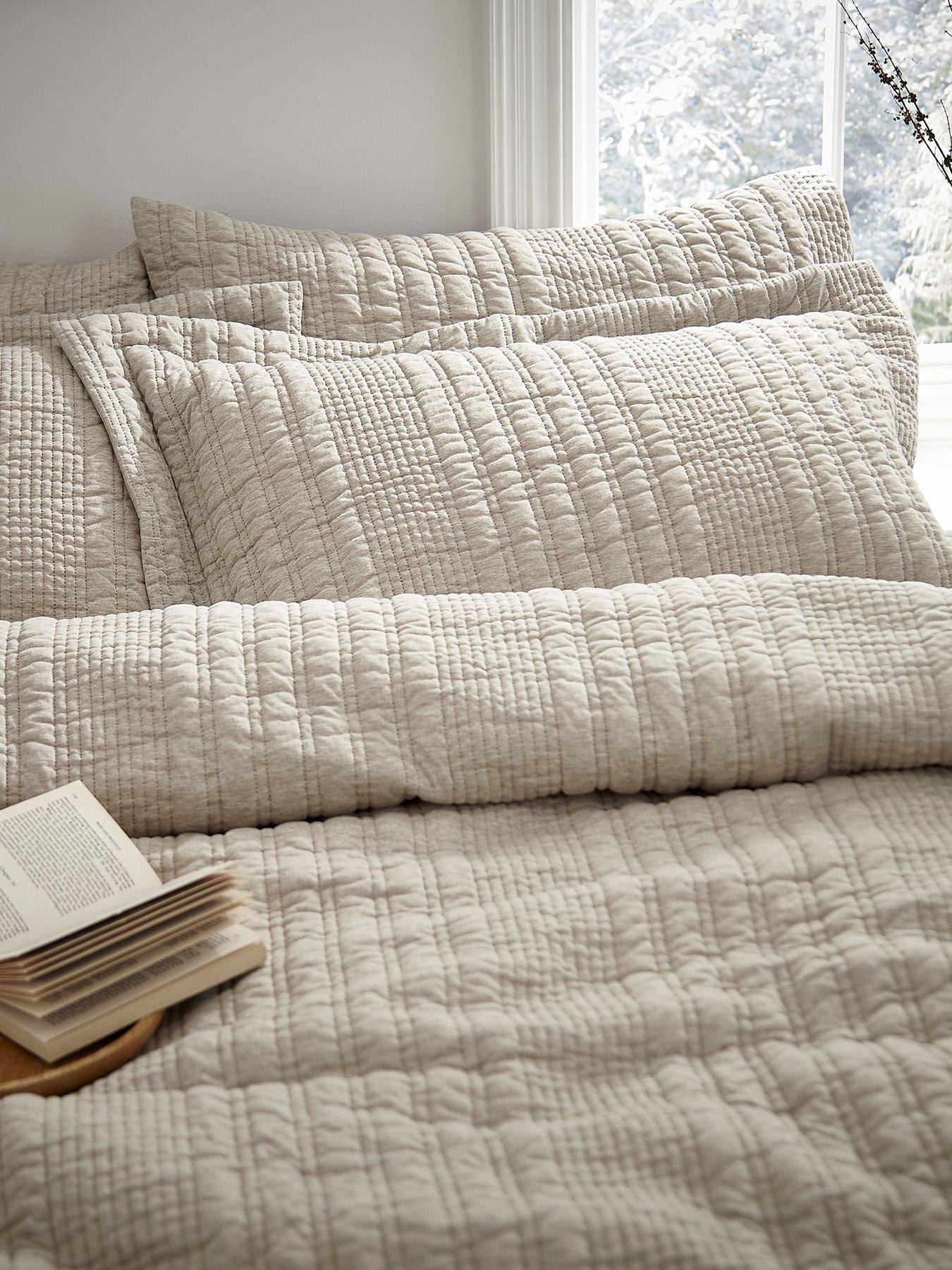 undefined Tamba Jersey Oxford Pillowcase Pair - Natural