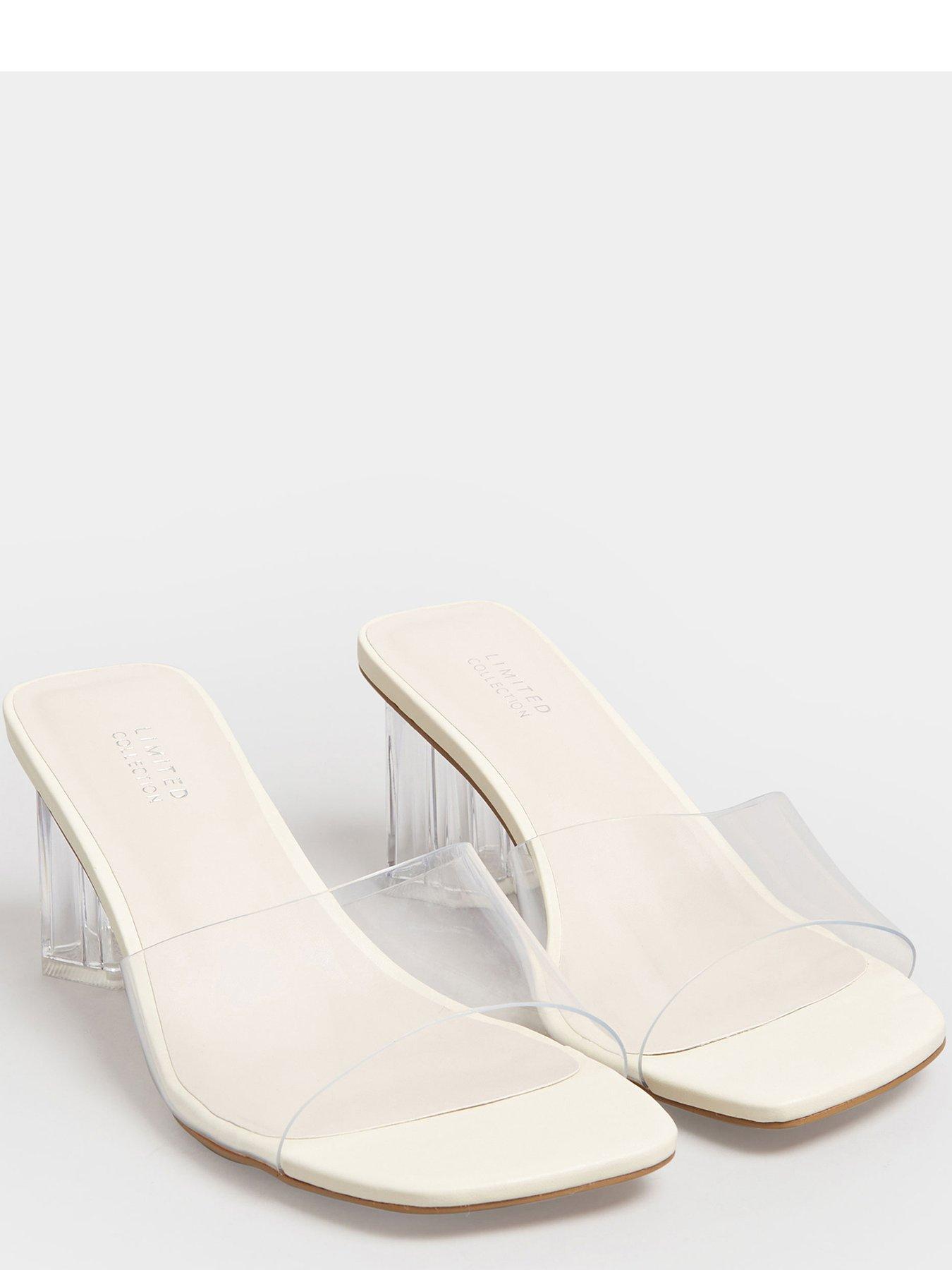 Perspex store mules uk