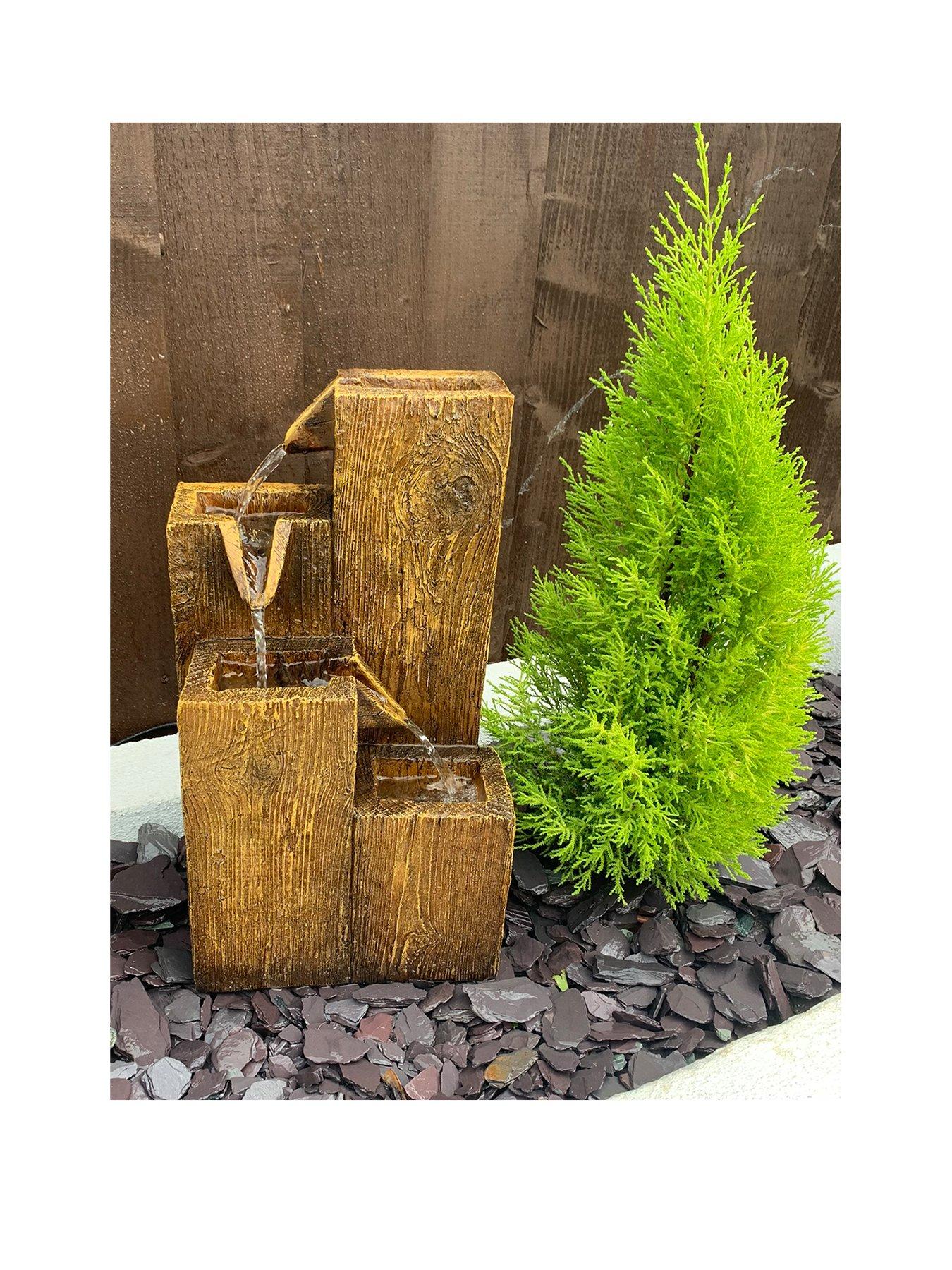Product photograph of Tranquility Coastal Bay Mains Powered Water Feature from very.co.uk