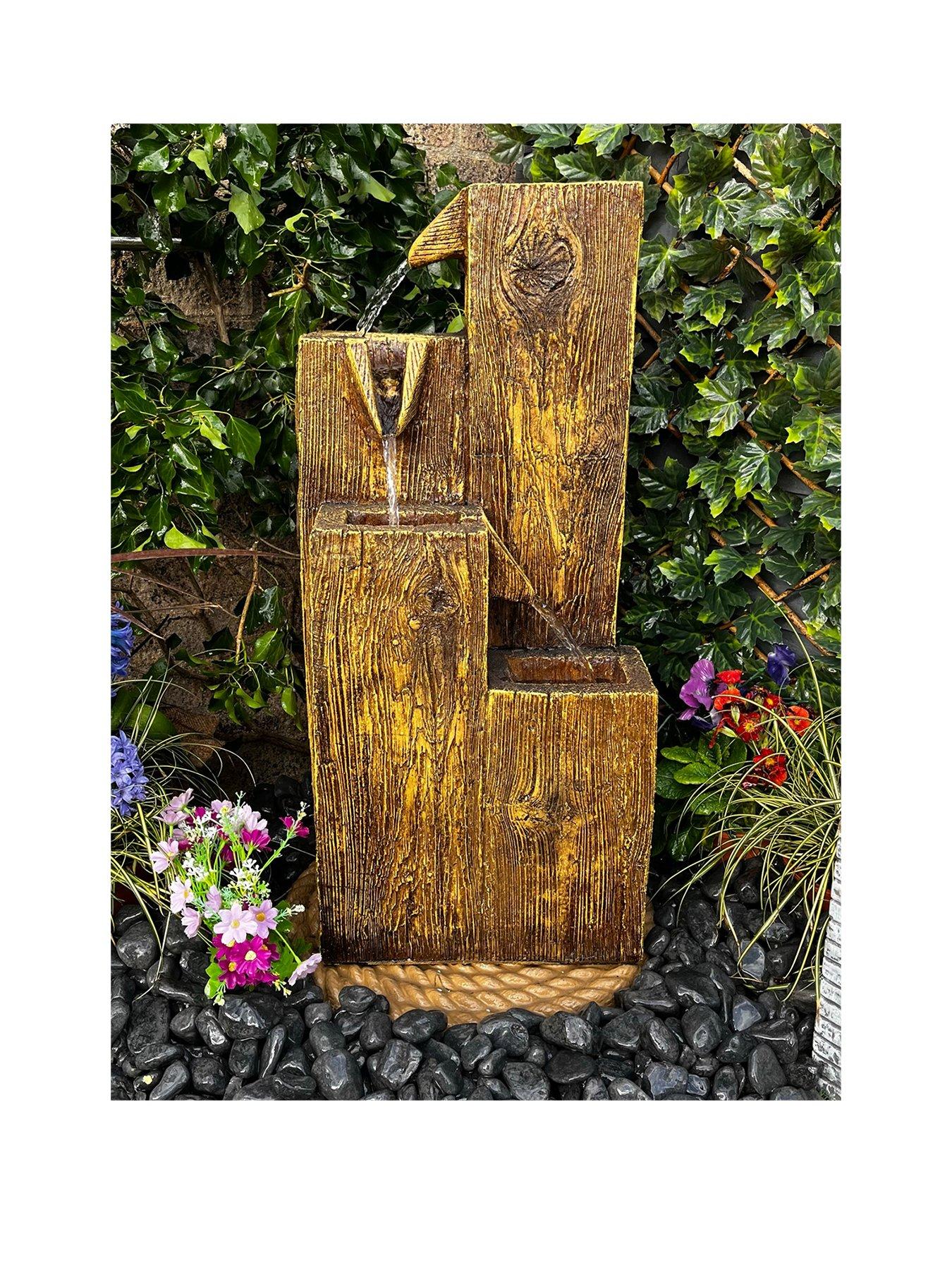 Product photograph of Tranquility Large Coastal Tide Mains Powered Water Feature from very.co.uk