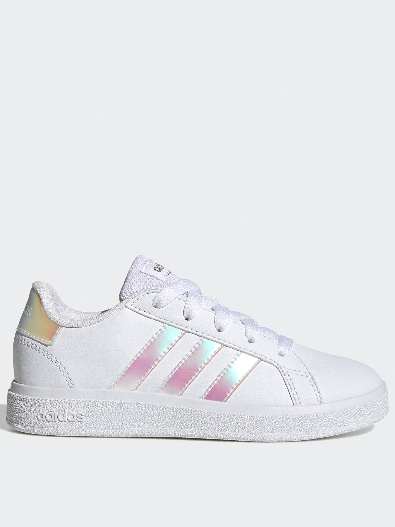 Iridescent adidas clearance trainers