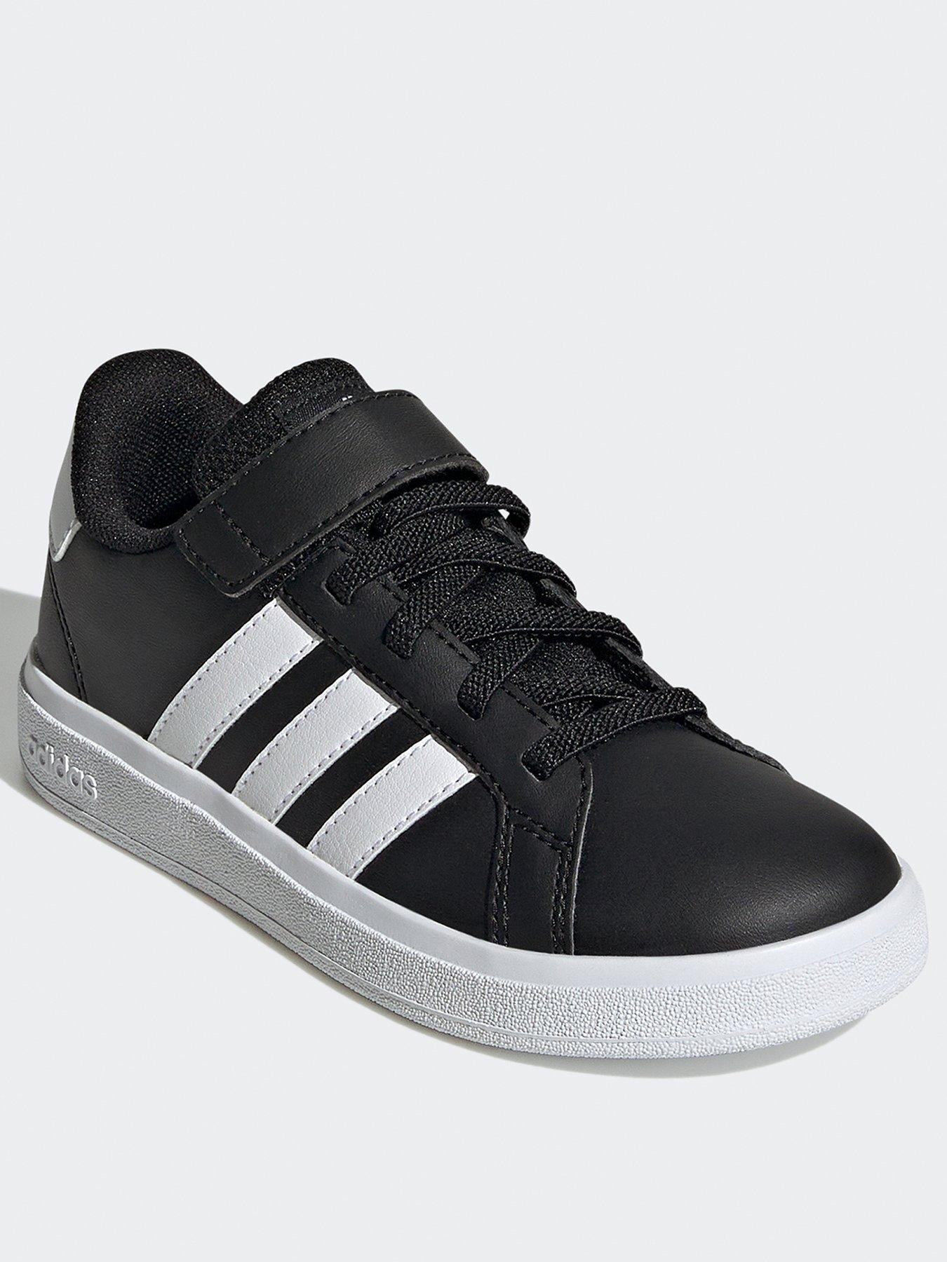 adidas grand court k junior trainers