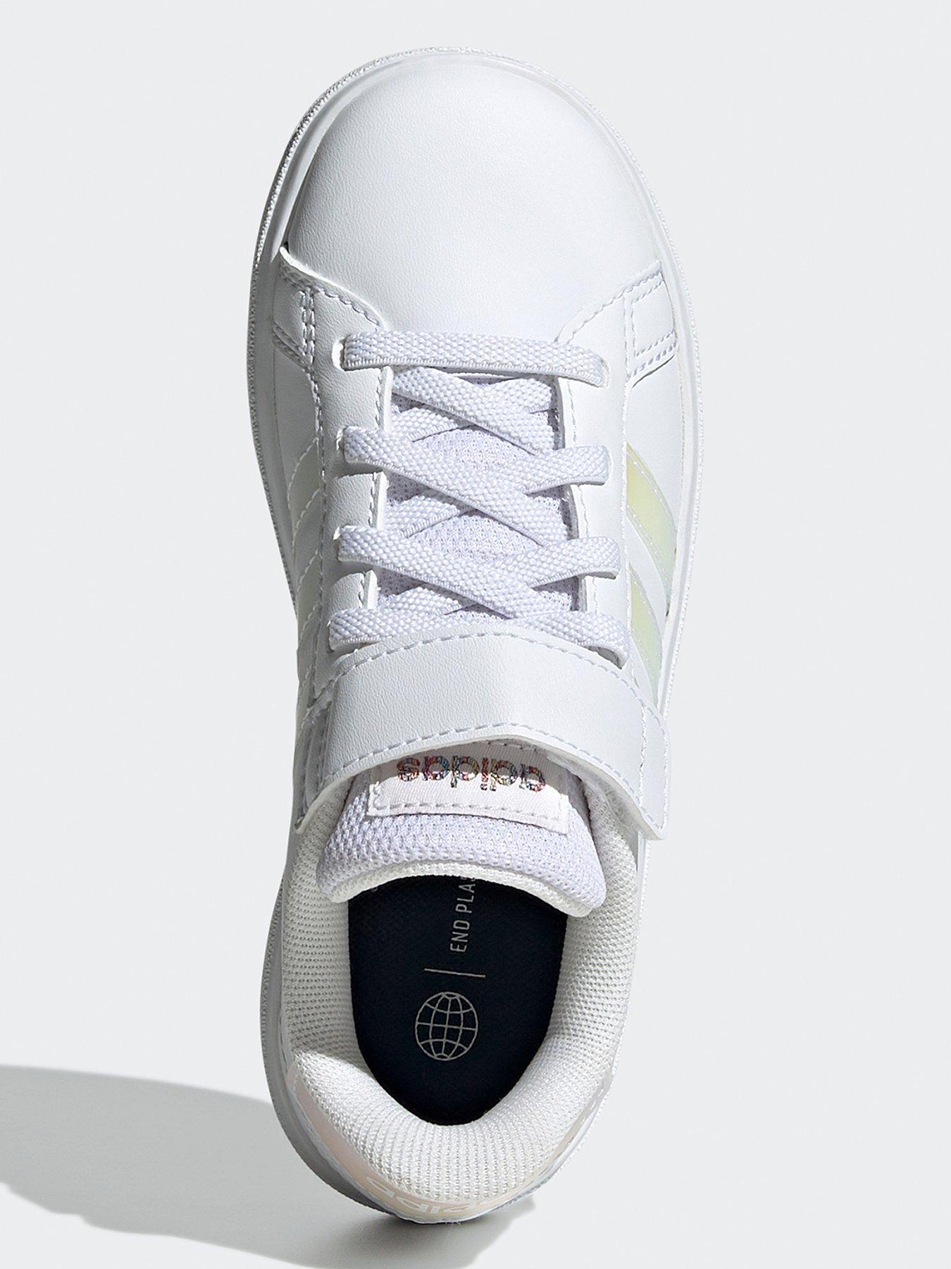 adidas Sportswear Kids Girls Grand Court 2.0 Trainers - White ...