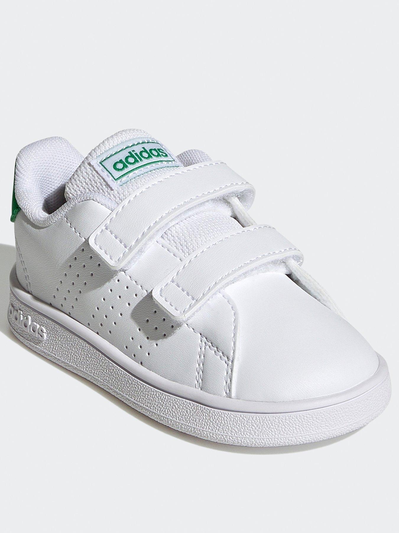 Infant white deals adidas trainers