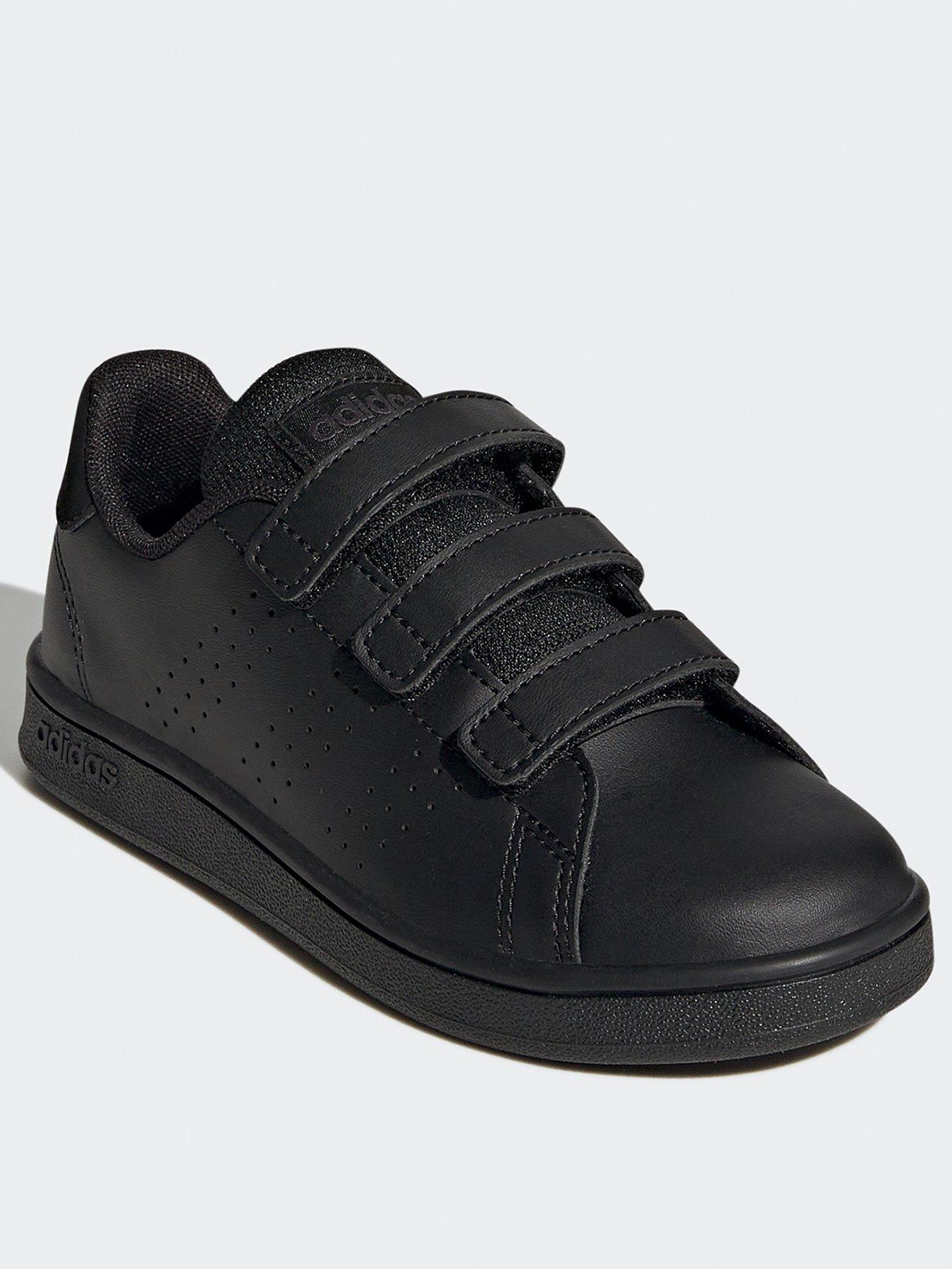 Stan smith kids black sales