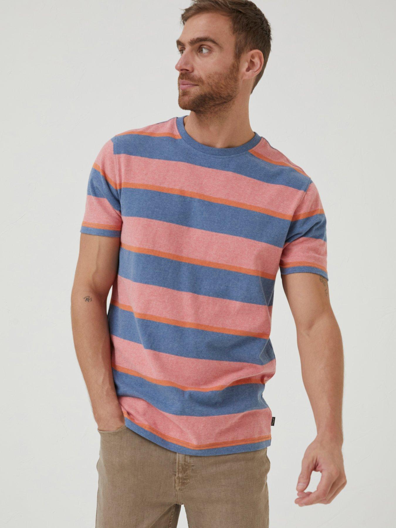 fatface-ellbridge-stripe-t-shirt-orange