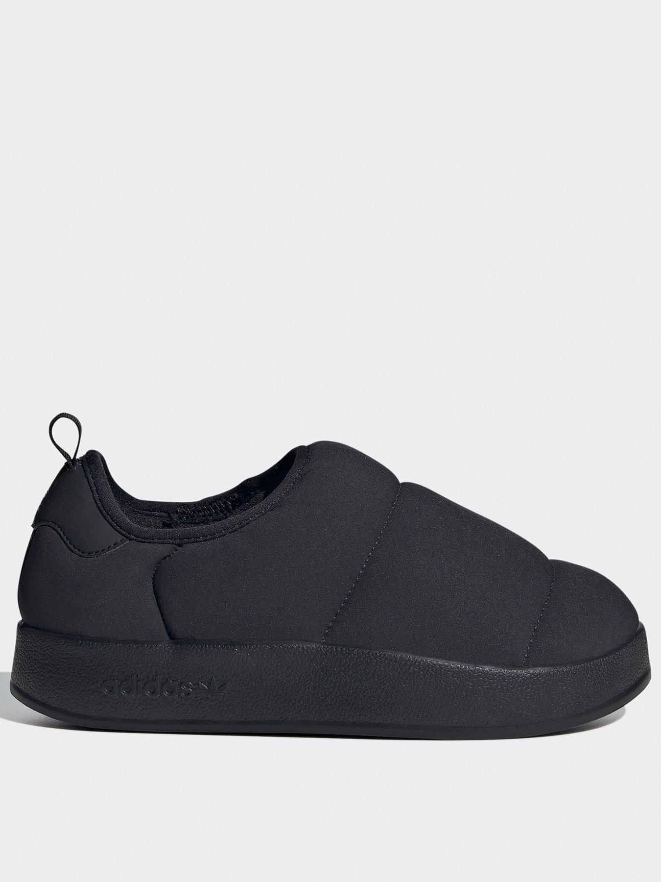 Superstar slip outlet on black uk