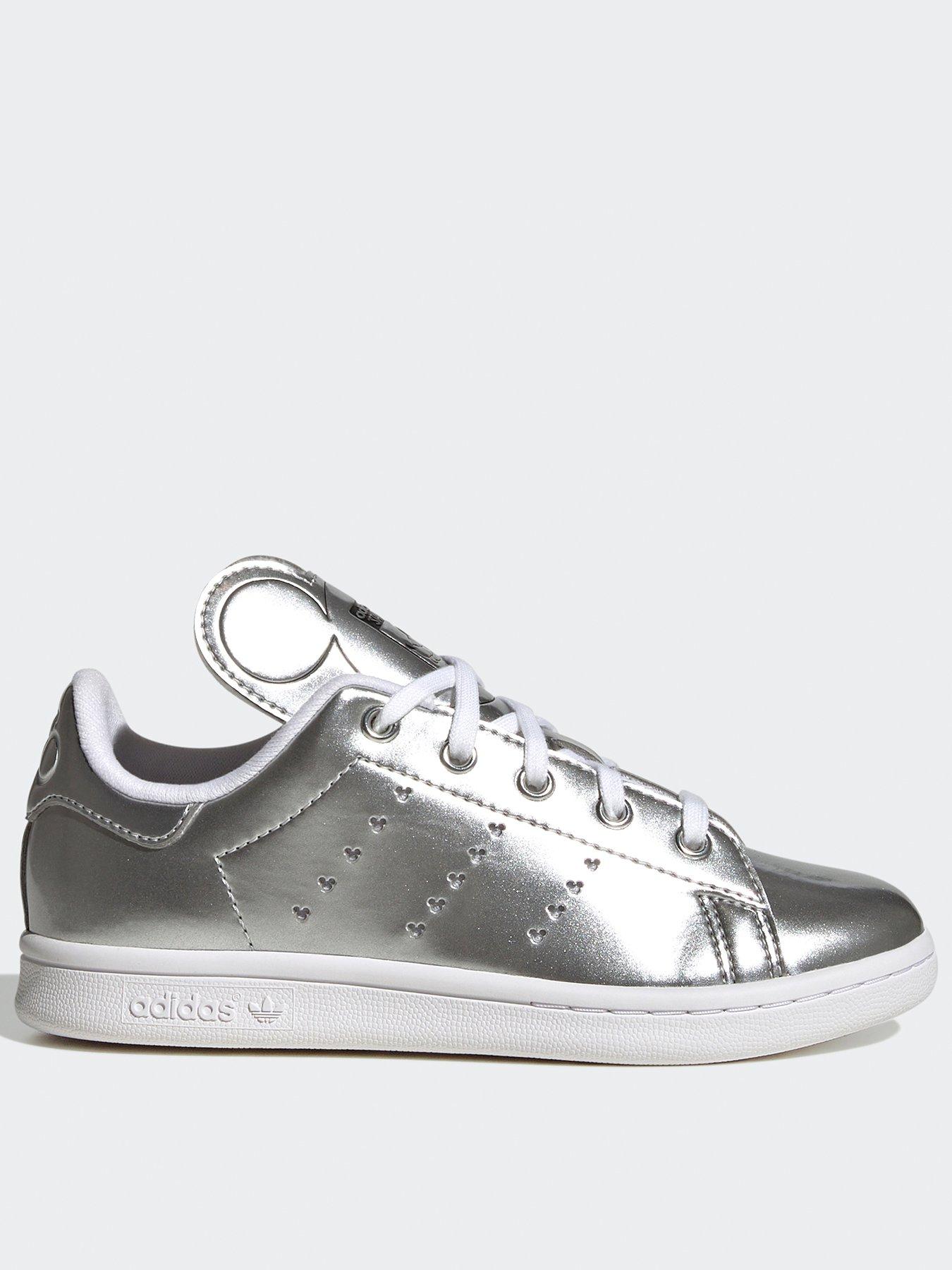 adidas Originals X Disney Kids Stan Smith Trainers Silver very