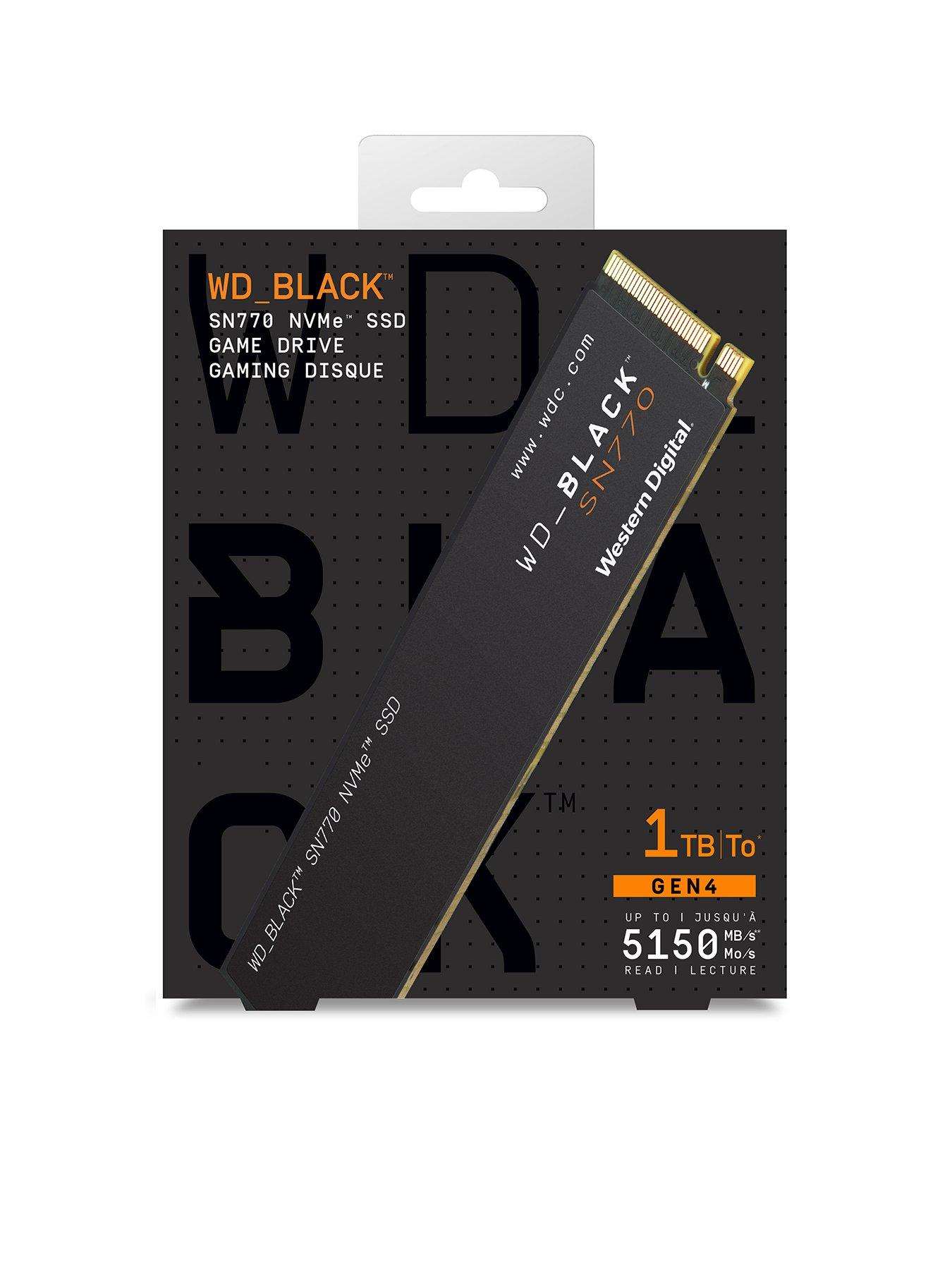 This 2TB WD Black SN770 NVMe SSD is just £87 from