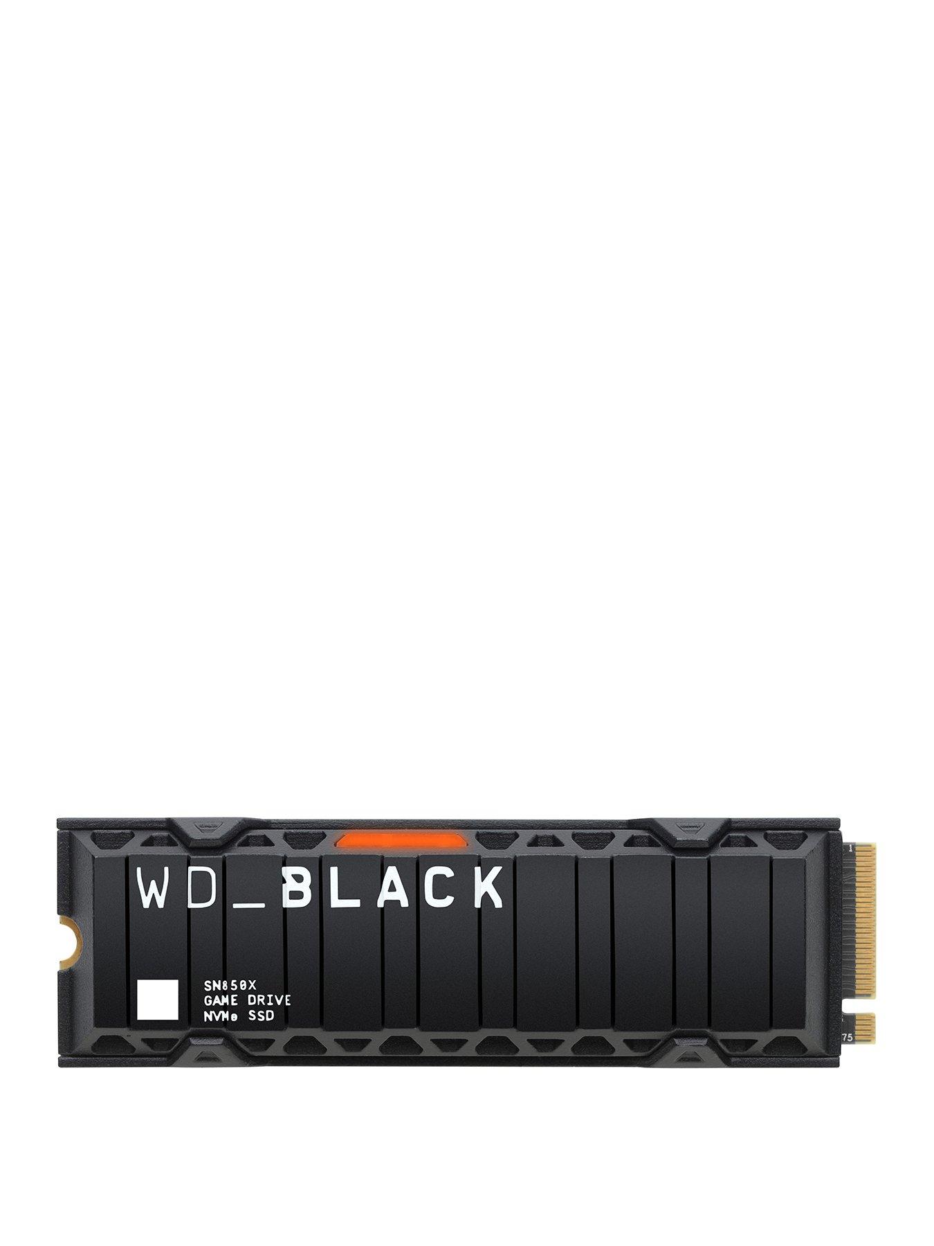 Western Digital WD_BLACK 1TB SN850X Heatsink SSD PCIe Very - Main Image