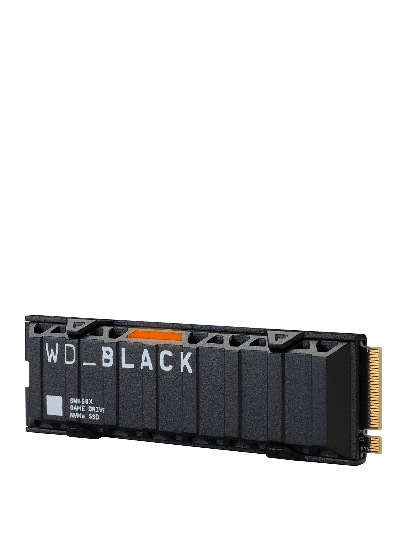 WD BLACK SN850X 1TB 2TB NVMe Internal Gaming SSD Solid State Drive with  Heatsink Works with Playstation 5 Gen4 PCIe M.2 2280