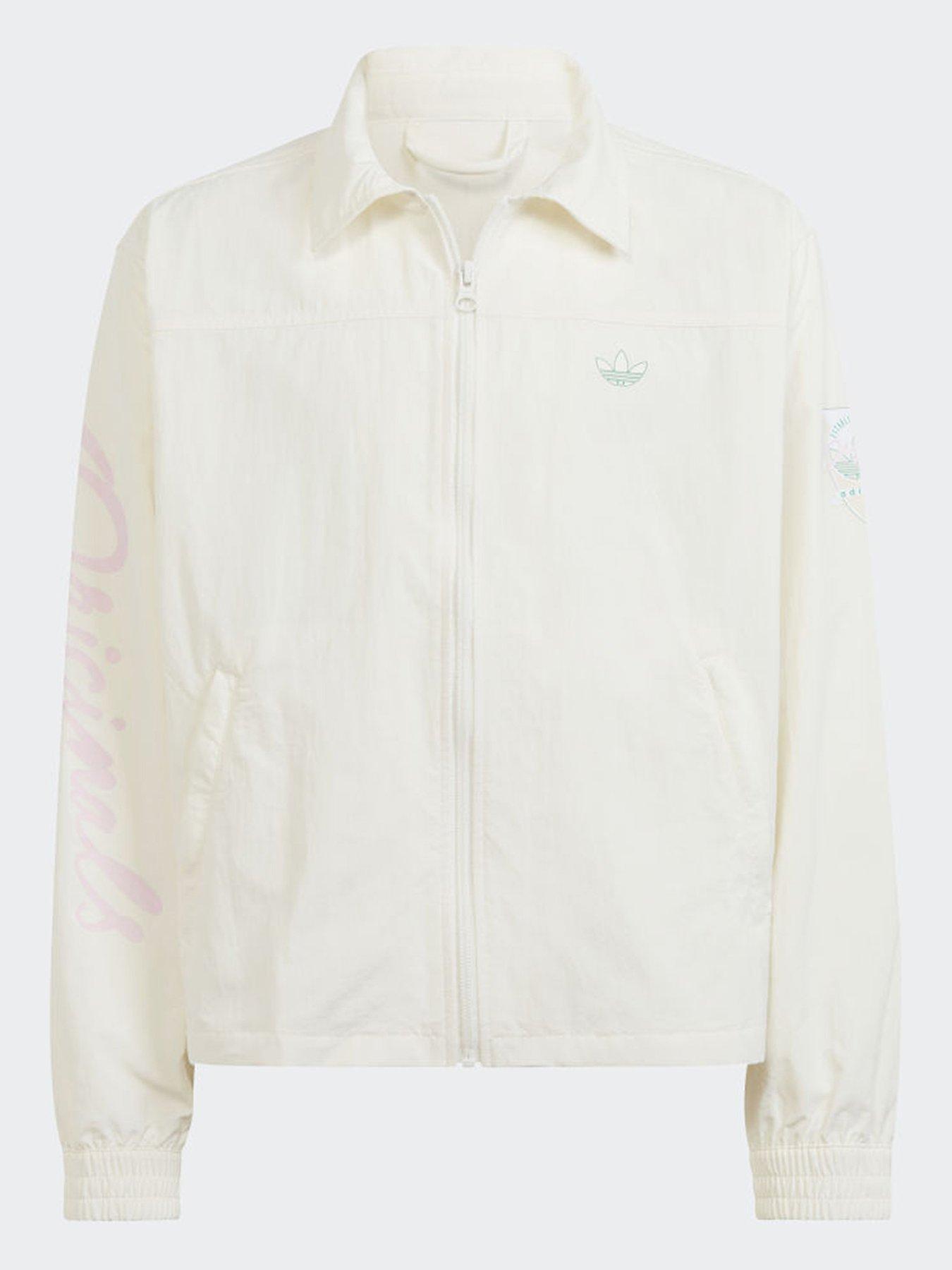 Image 2 of 4 of adidas Originals Woven Graphic Print Jacket
