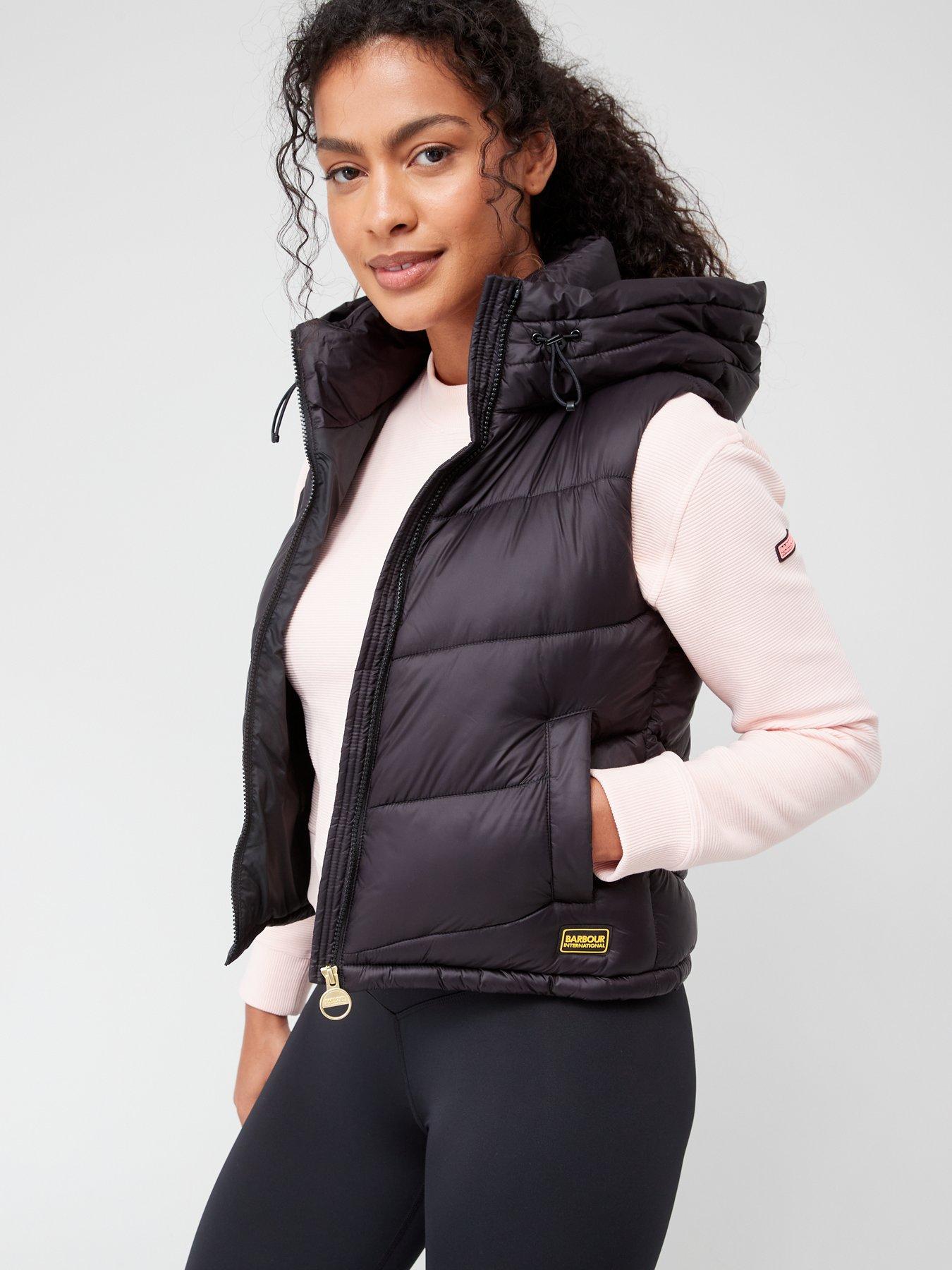 Barbour international gilet on sale womens