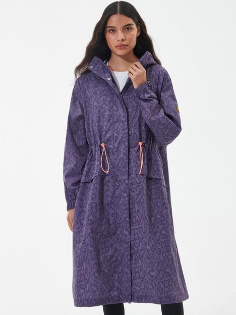 barbour-international-woodvale-printed-longline-showerproof-jacket-lilac
