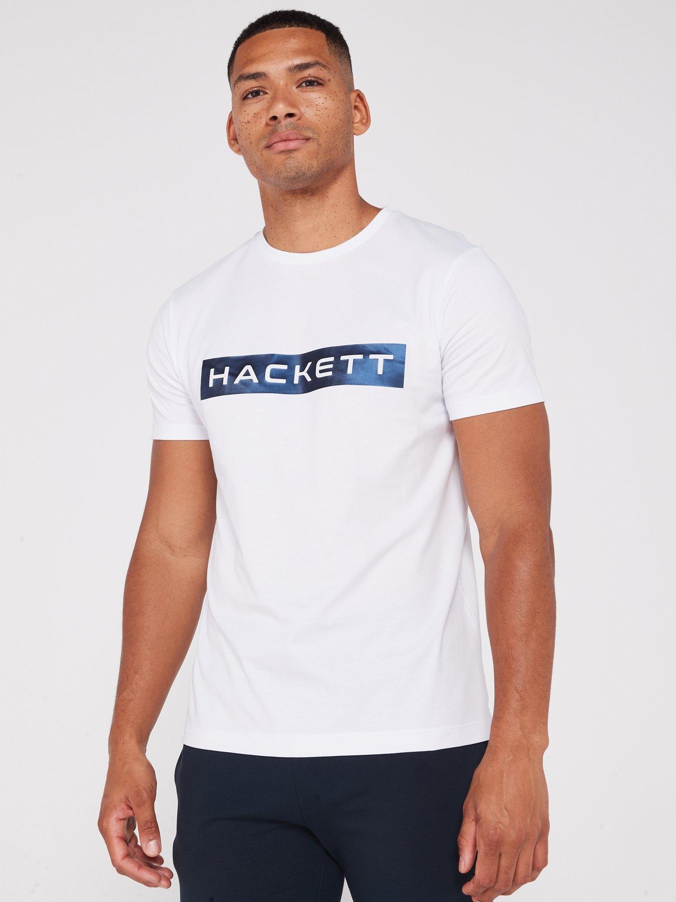 Hackett Sport Logo T Shirt Navy very