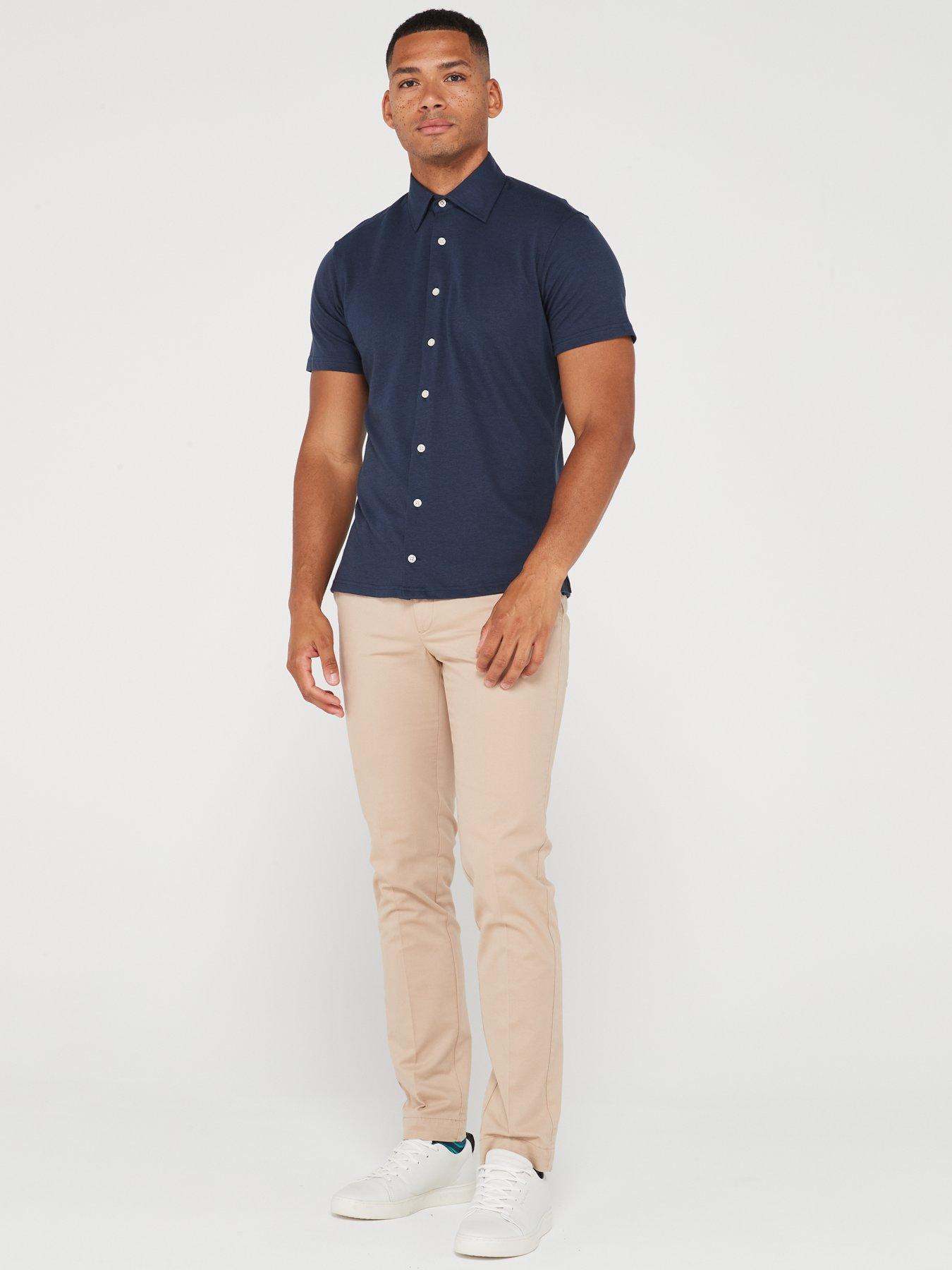 Hackett short sleeve outlet shirt