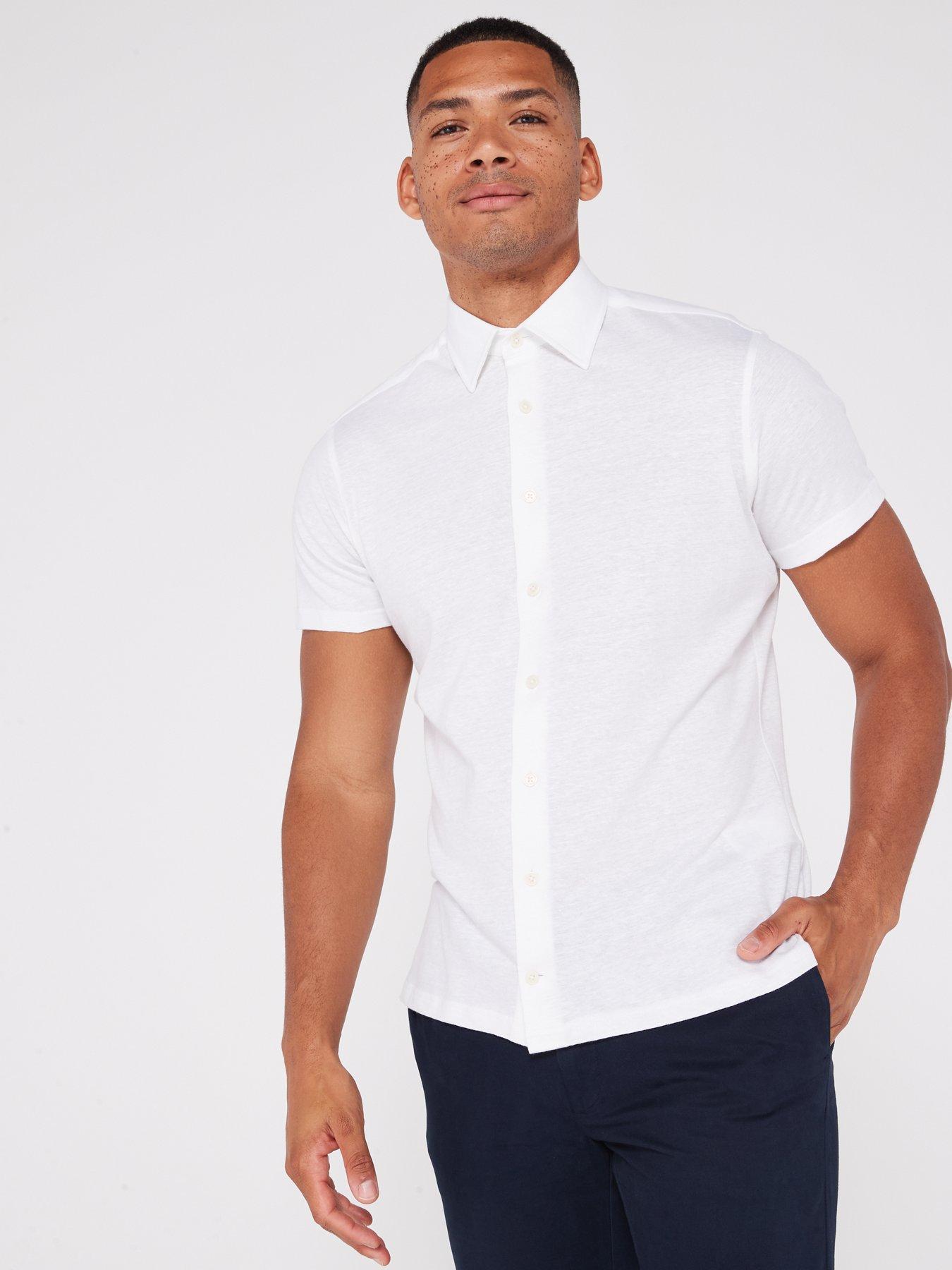Hackett linen shirt best sale