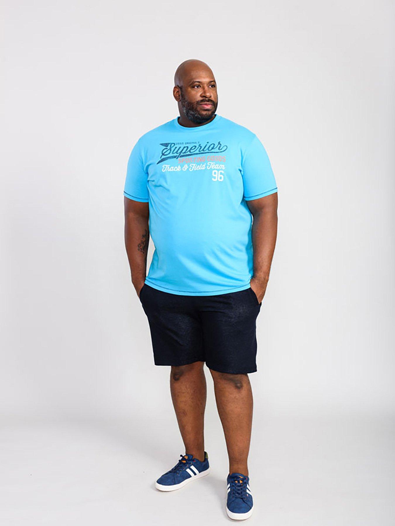 undefined Rushden Superior Printed T-Shirt - Blue