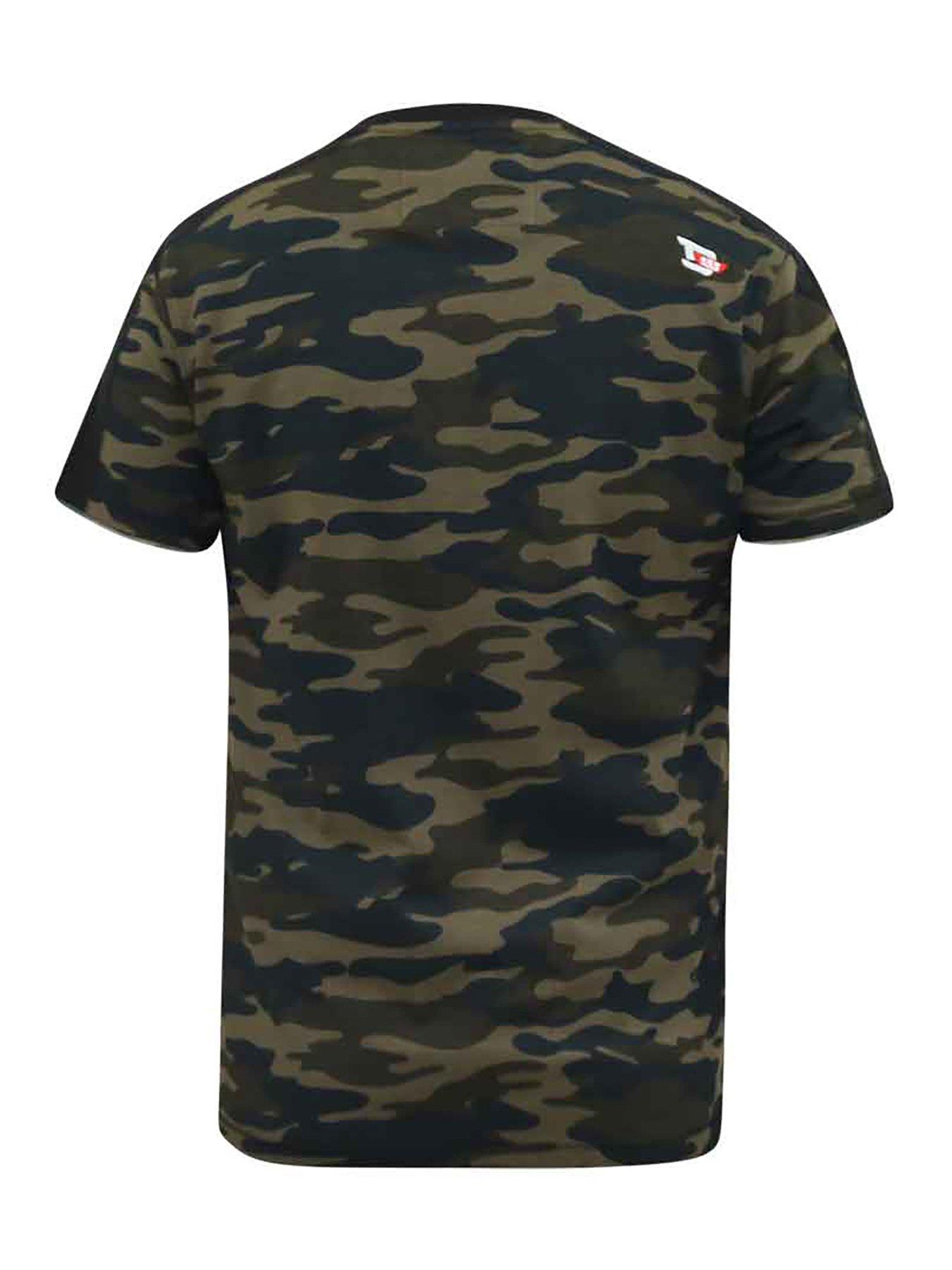 Image 5 of 5 of D555 Sullivan Camo Malibu Chest Print T-Shirt